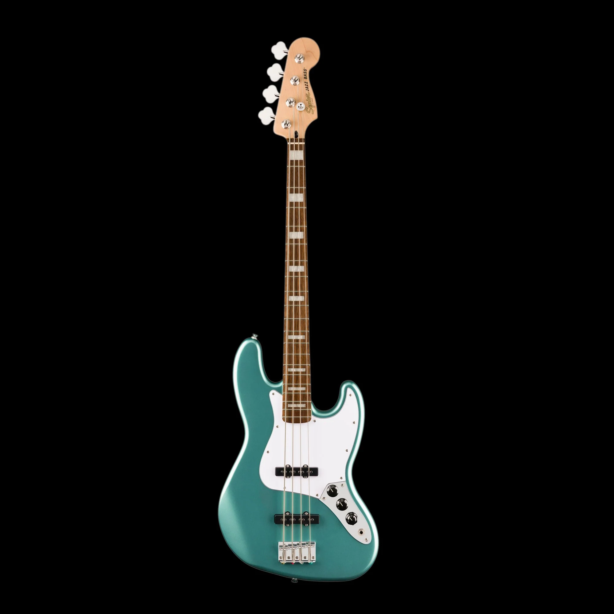 Squier Affinity Series Active Jazz Bass Mystic Sea Foam Green - Image 2