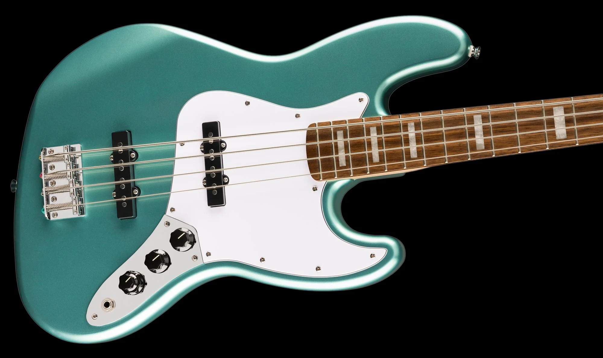 Squier Affinity Series Active Jazz Bass Mystic Sea Foam Green - Image 5