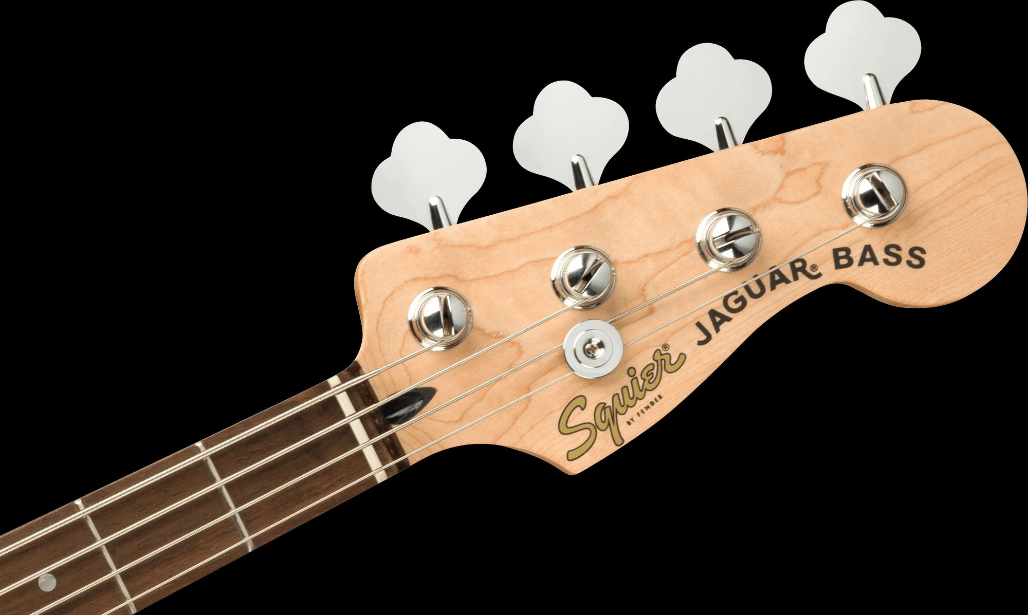 Squier Affinity Series Jaguar Bass H Charcoal Frost Metallic - Image 6