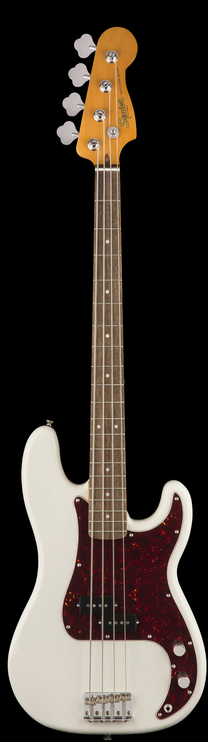 Squier Classic Vibe 60's Precision Bass Laurel Fingerboard - Olympic White - Image 2