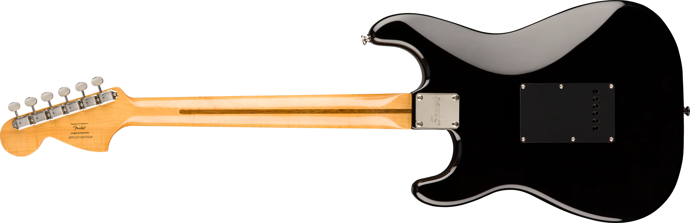 Squier Classic Vibe '70s Stratocaster HSS Maple Fingerboard - Black - Image 2