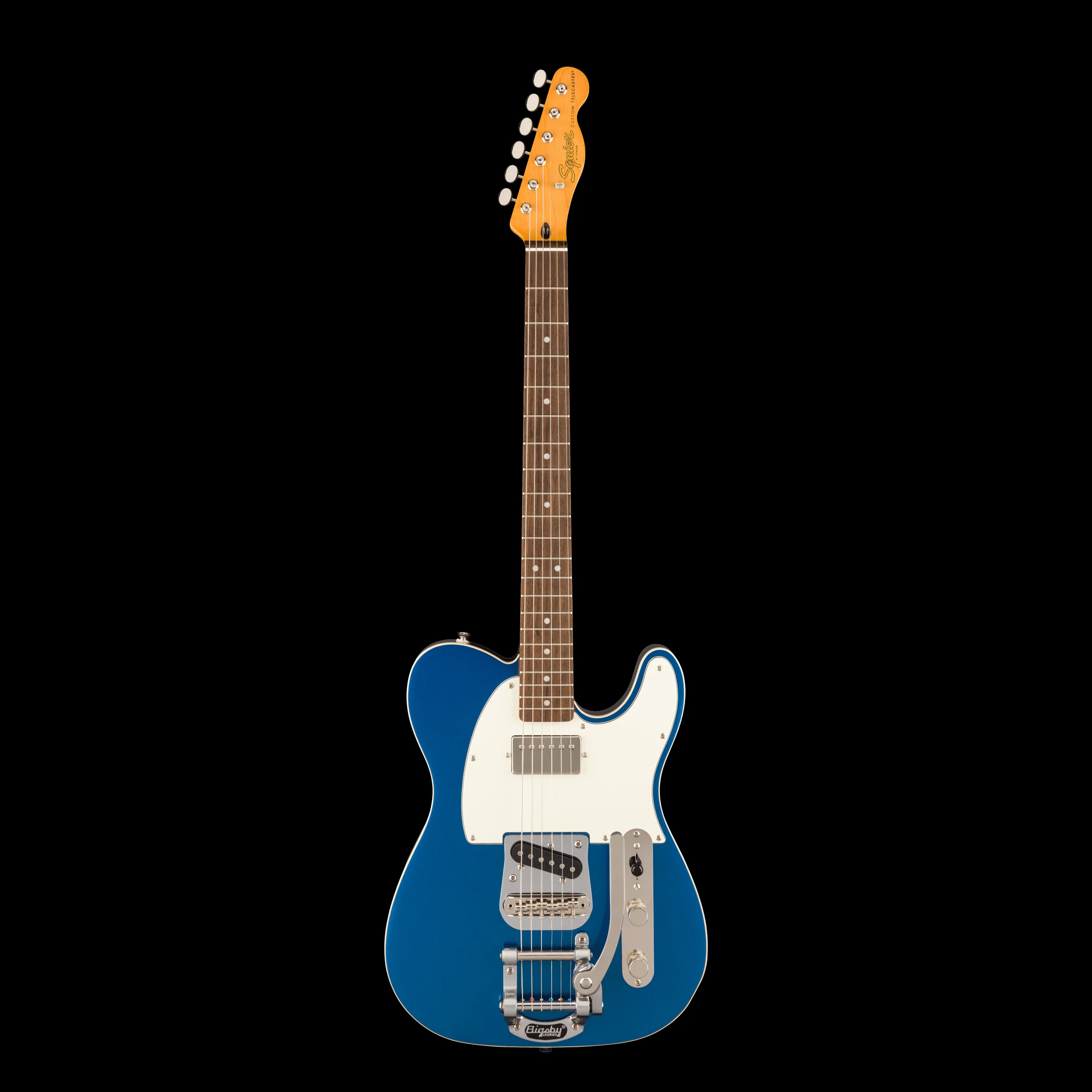 Squier Classic Vibe Custom Telecaster SH with Bigsby Lake Placid Blue - Image 2