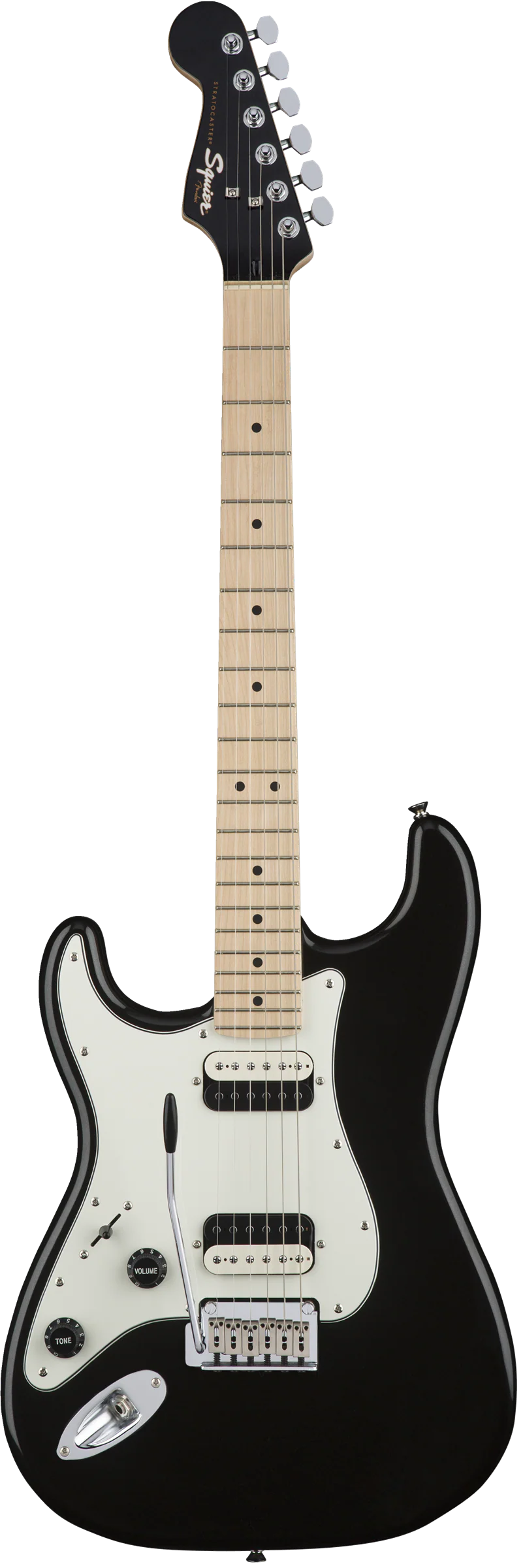 Squier Contemporary Stratocaster HH Left-Handed Electric Guitar - Black Metallic - Image 2