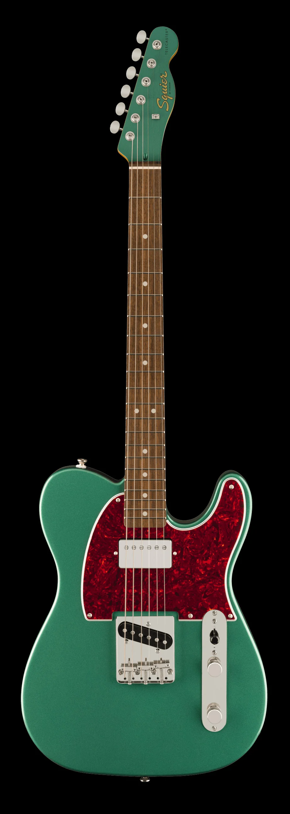Squier Limited Edition Classic Vibe '60s Telecaster SH Matching Headstock Sherwood Green - Image 2