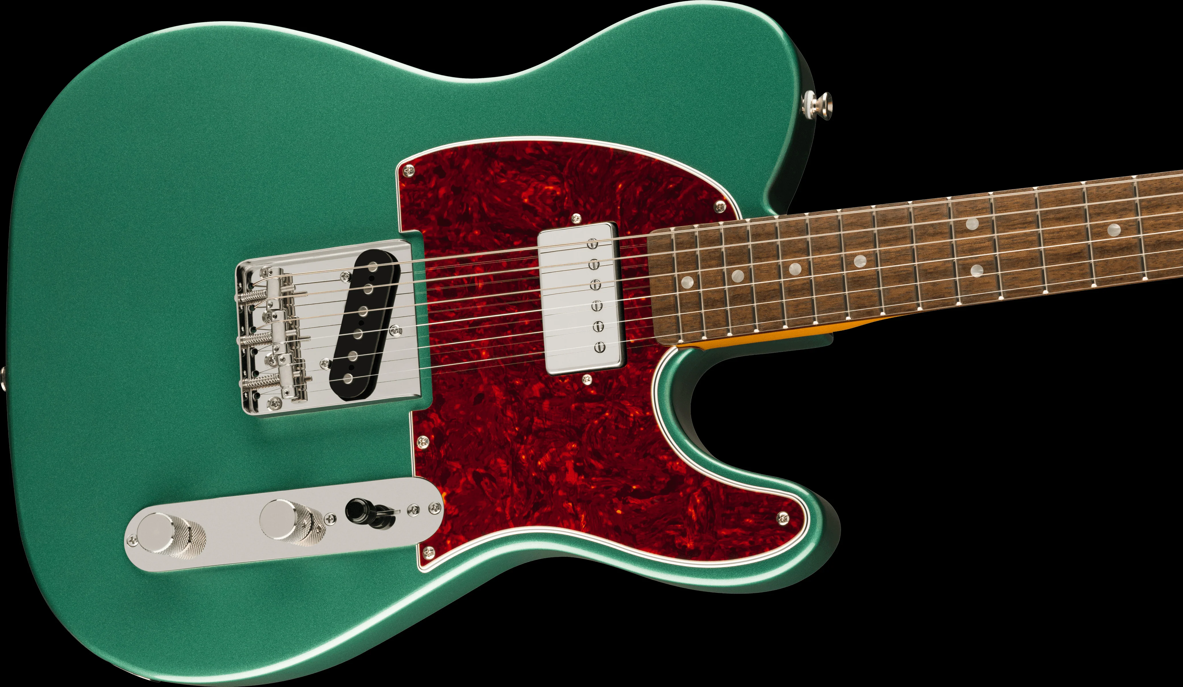 Squier Limited Edition Classic Vibe '60s Telecaster SH Matching Headstock Sherwood Green - Image 3