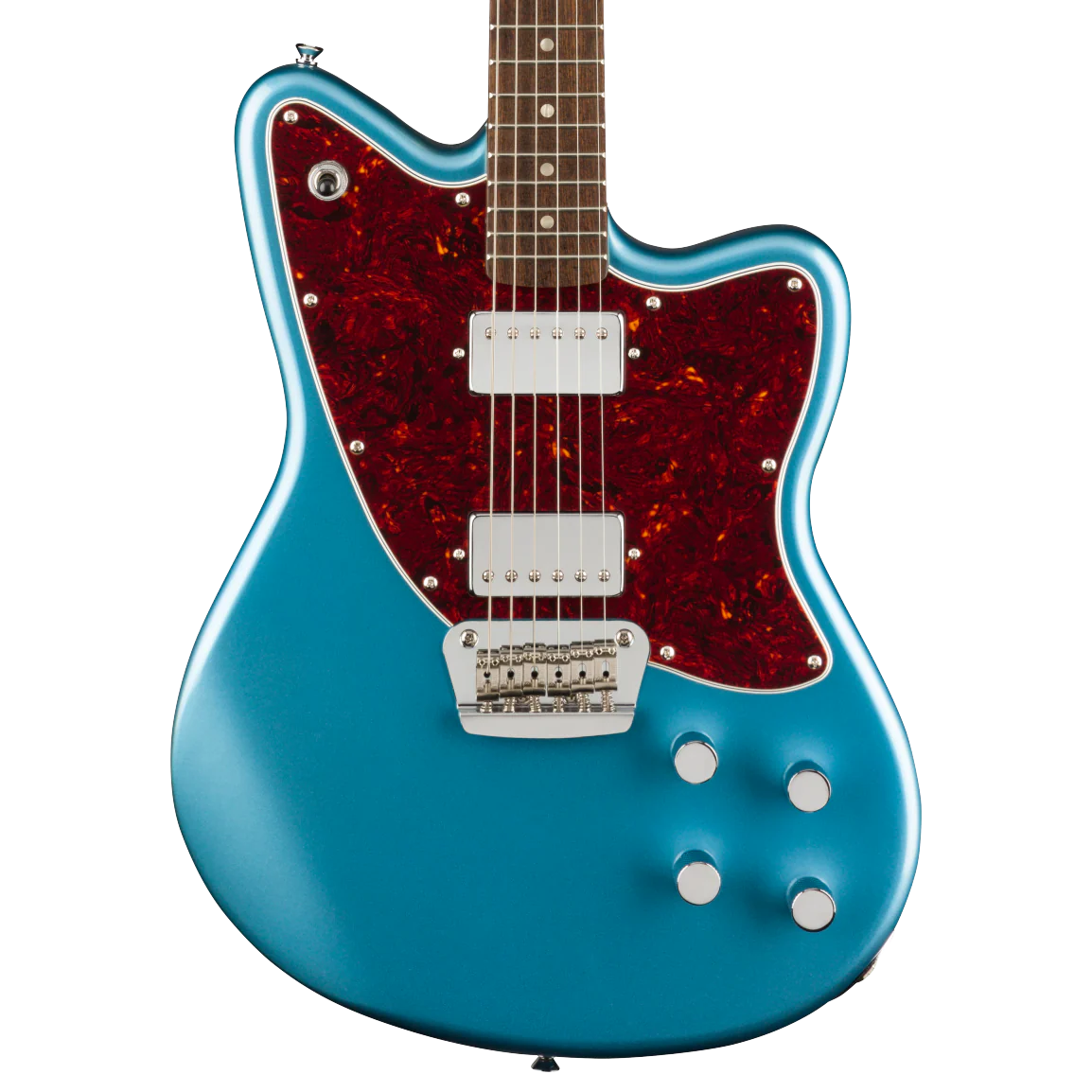DISC - Squier Paranormal Toronado Laurel Fingerboard Lake Placid Blue Electric Guitar