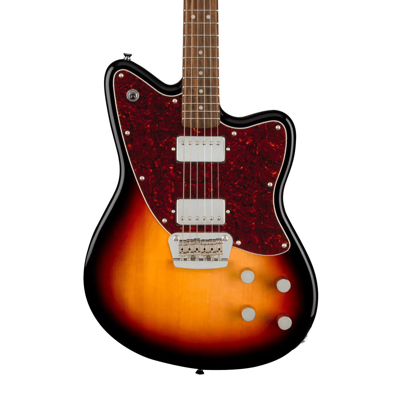 Squier Paranormal Toronado Laurel Fingerboard Tortoiseshell Pickguard 3-Color Sunburst