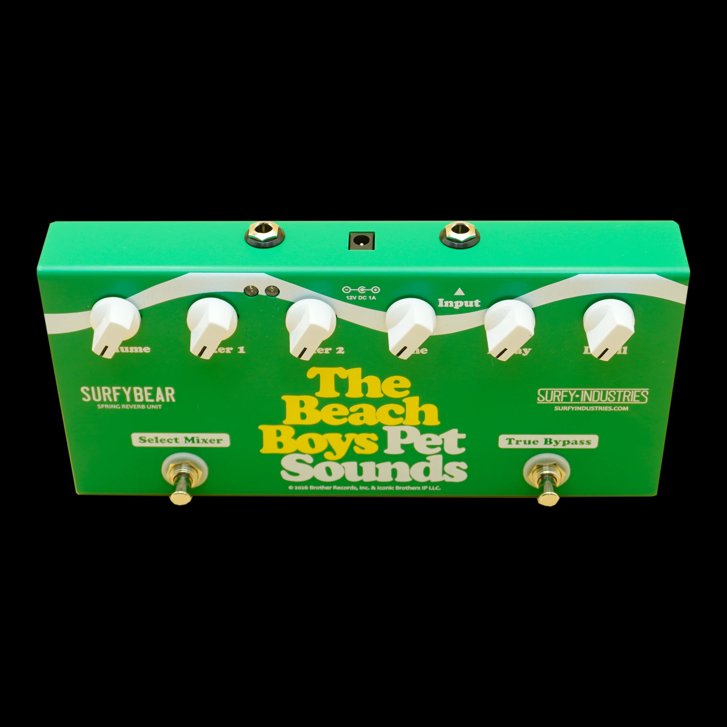 Surfy Industries Special Edition Beach Boys Pet Sounds 60th Anniversary SurfyBear Compact Spring Reverb Unit - PRE ORDER - Image 5
