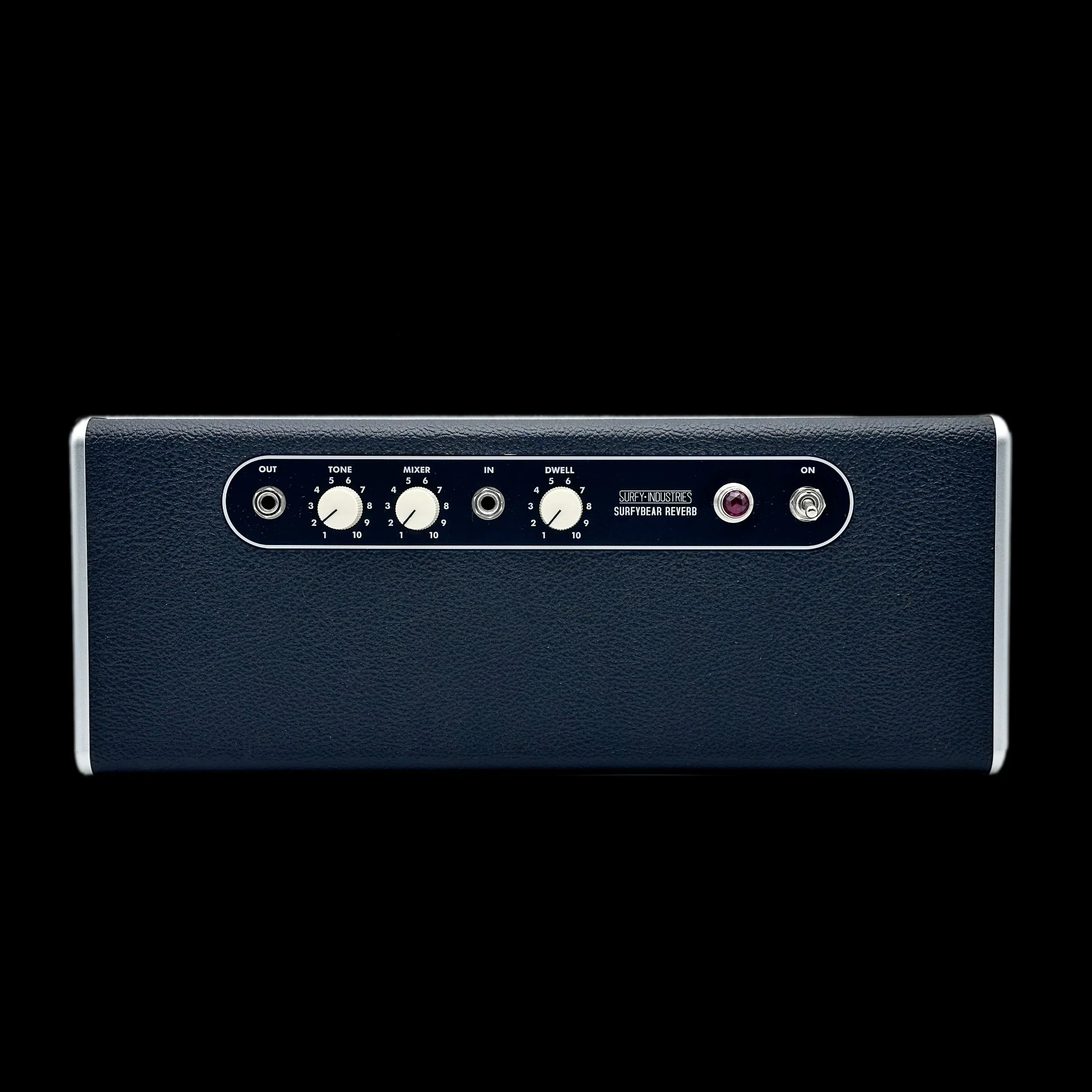 Surfy Industries SurfyBear Classic Black V3.0 Reverb Unit With SurfyPan EXTRA