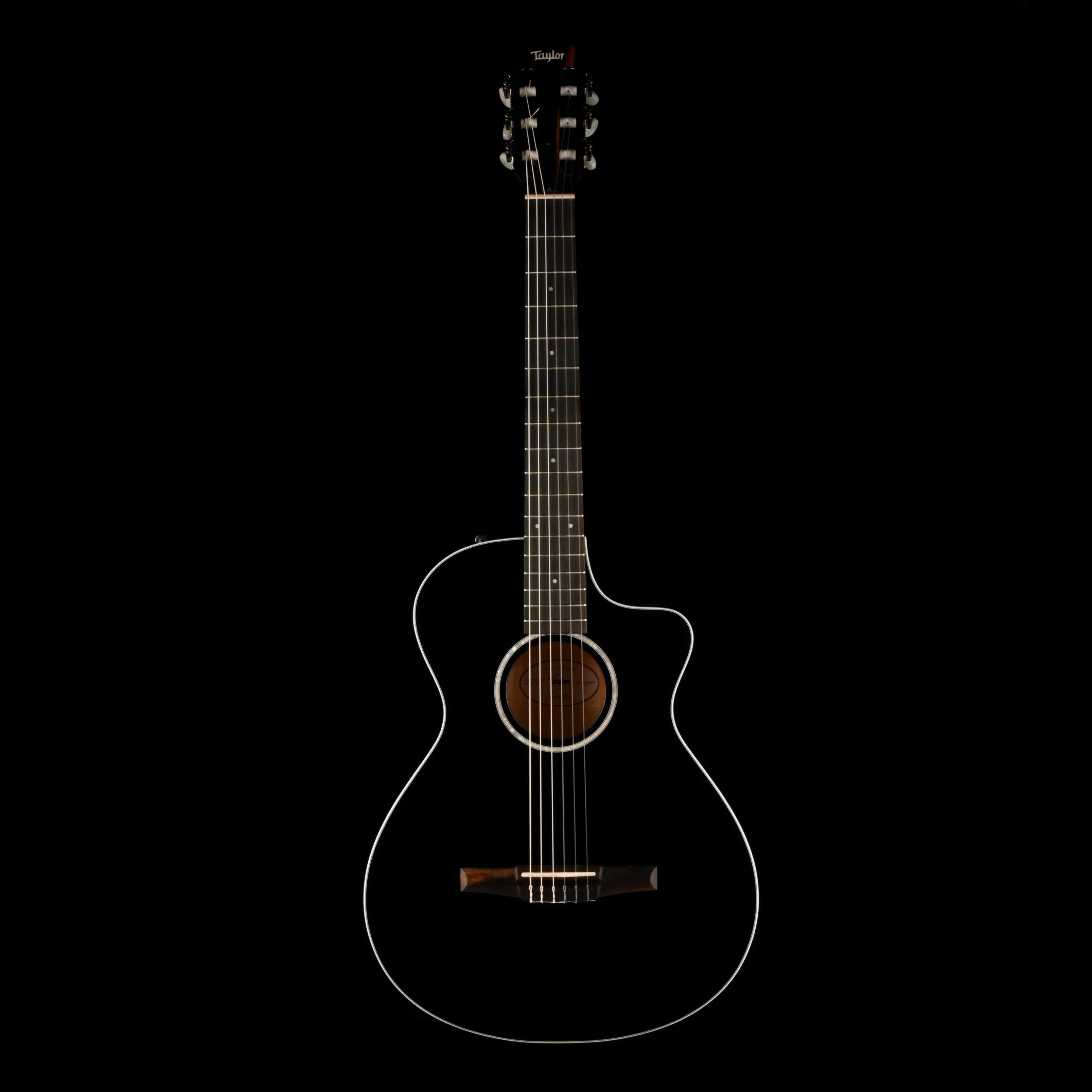 Taylor 212ce-N BLK Plus LTD Acoustic Electric Guitar With Softshell Case - Image 2