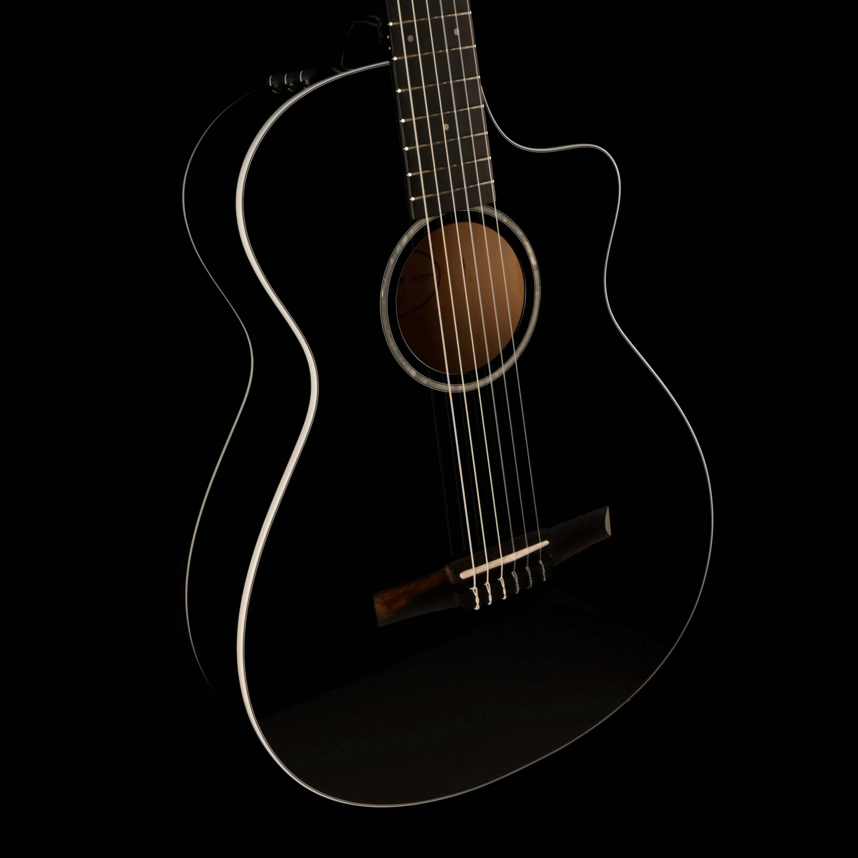 Taylor 212ce-N BLK Plus LTD Acoustic Electric Guitar With Softshell Case - Image 6