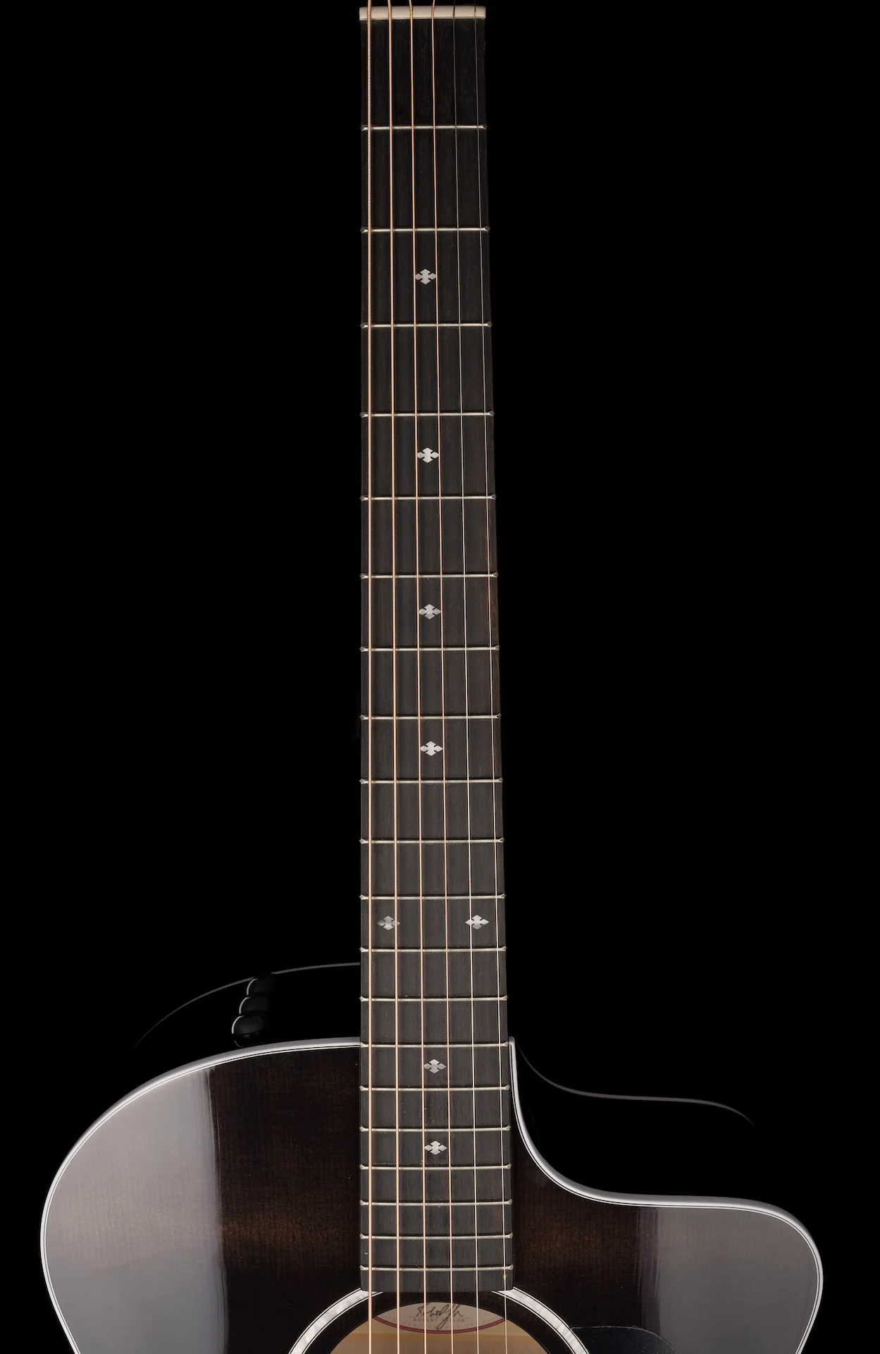 Taylor 214ce DLX LTD Trans Grey Acoustic Electric Guitar With Case - Image 12