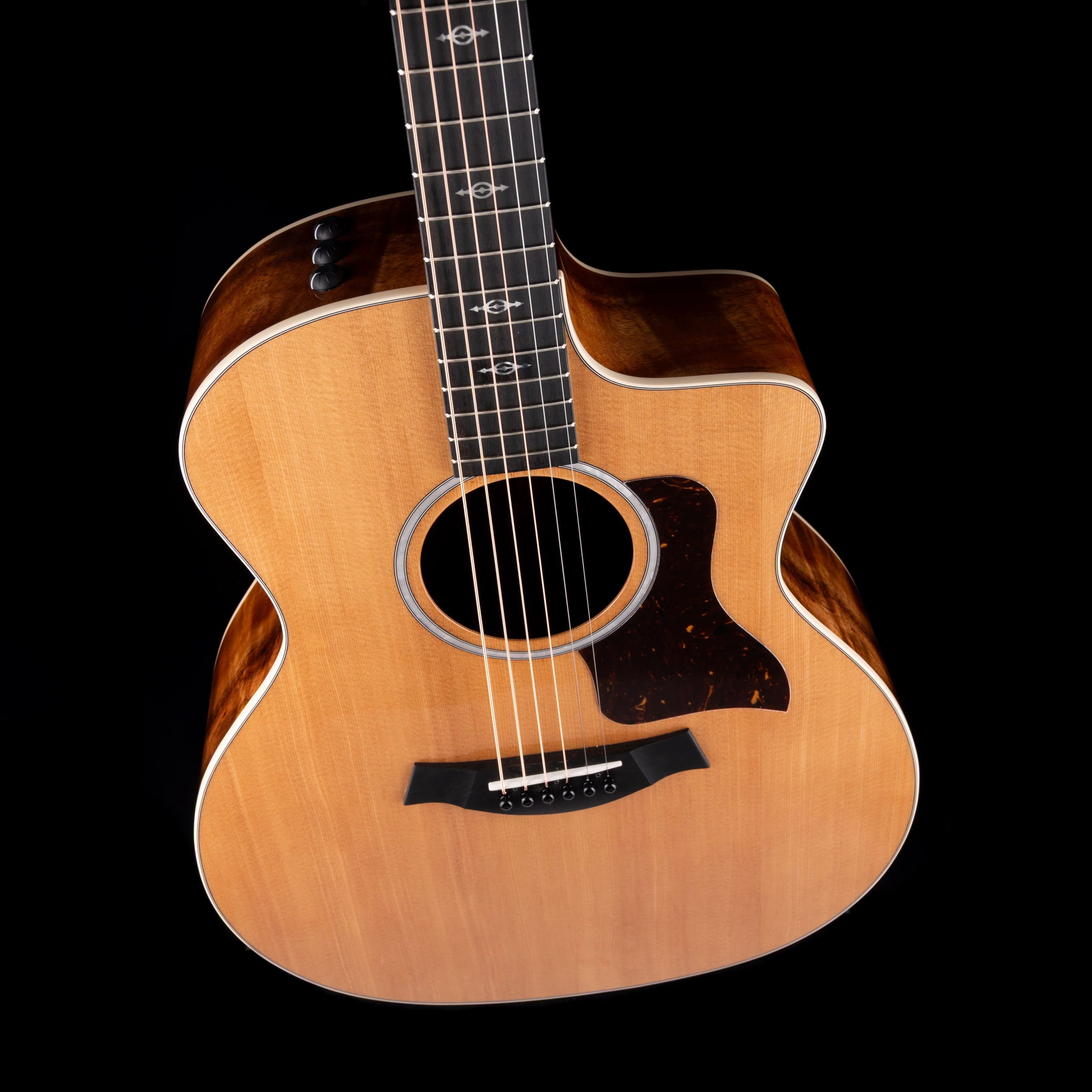 Taylor 214ce-K DLX Grand Auditorium Hawaiian Koa with Case - Image 4