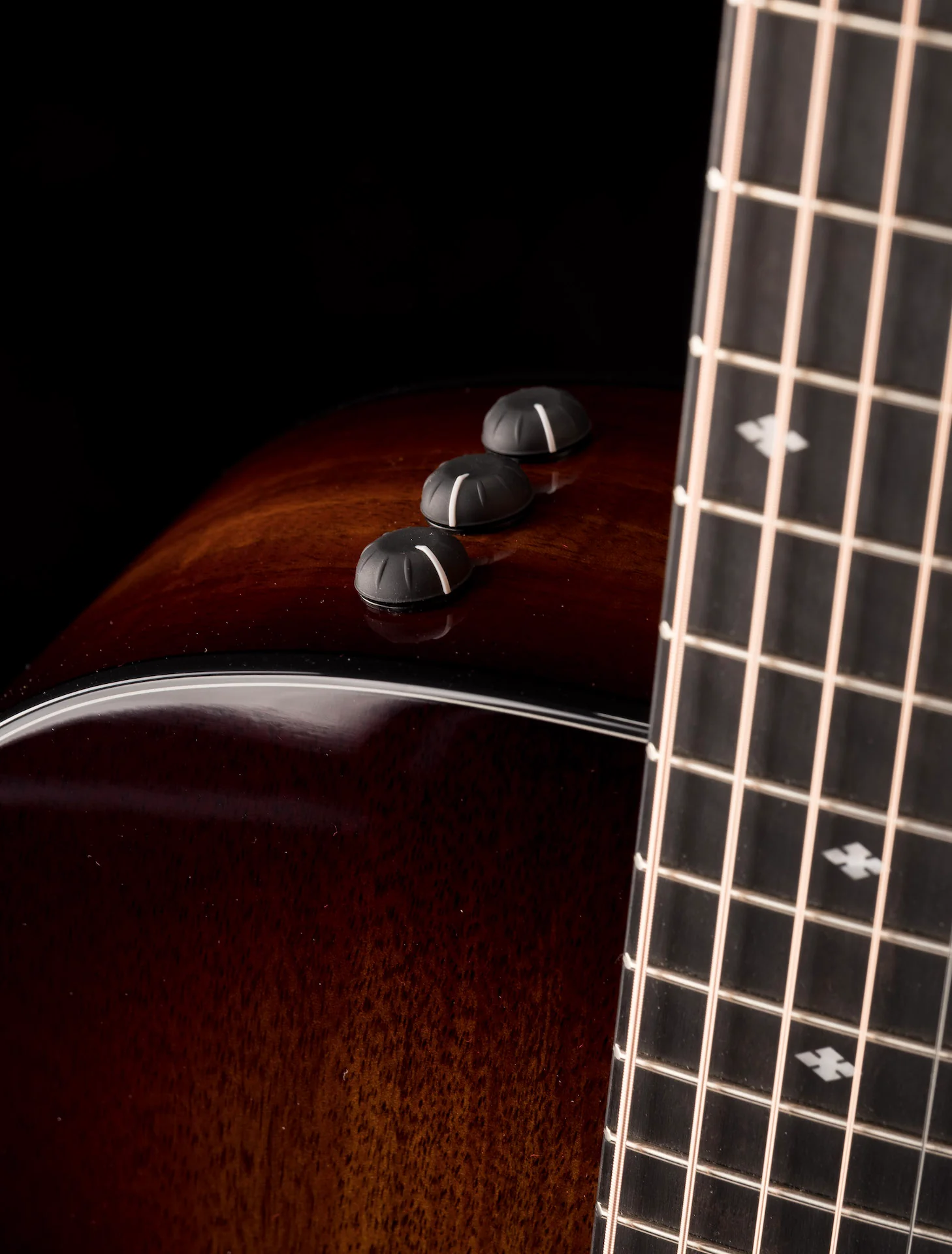 Taylor 224ce-K DLX Acoustic Electric Guitar With Case - Image 6