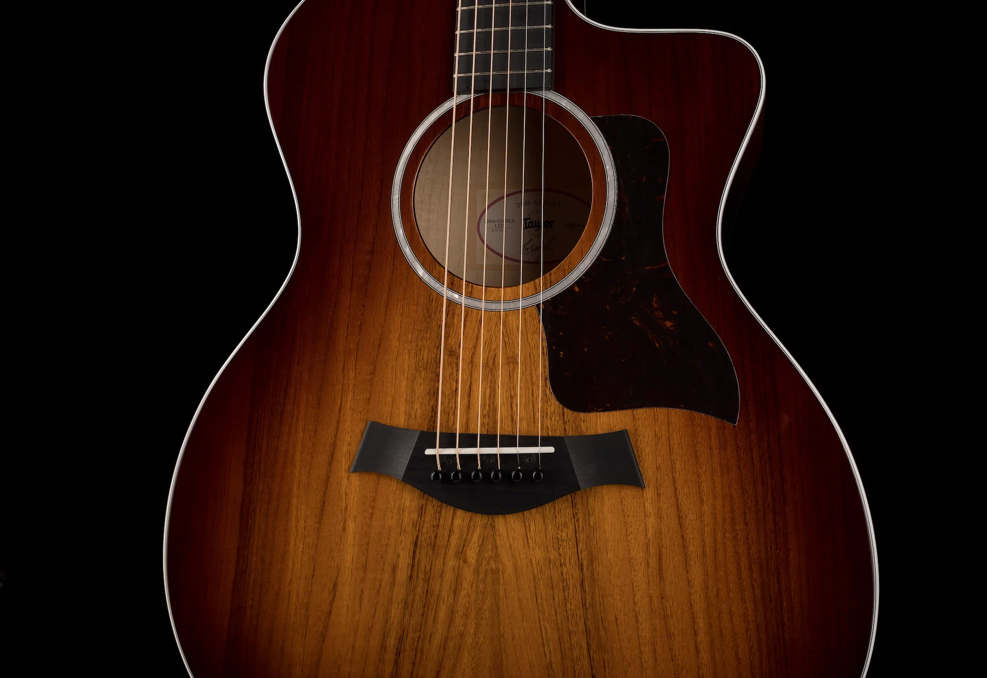 Taylor 224ce-UA DLX LTD Acoustic Electric Guitar With Case - 2022 - Serial # 2208052217 - Image 6