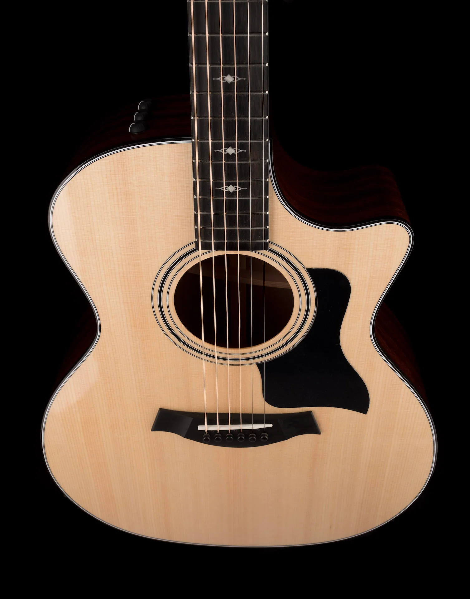 Taylor 314ce Grand Auditorium Acoustic Electric Guitar With Case - Demo - Image 5