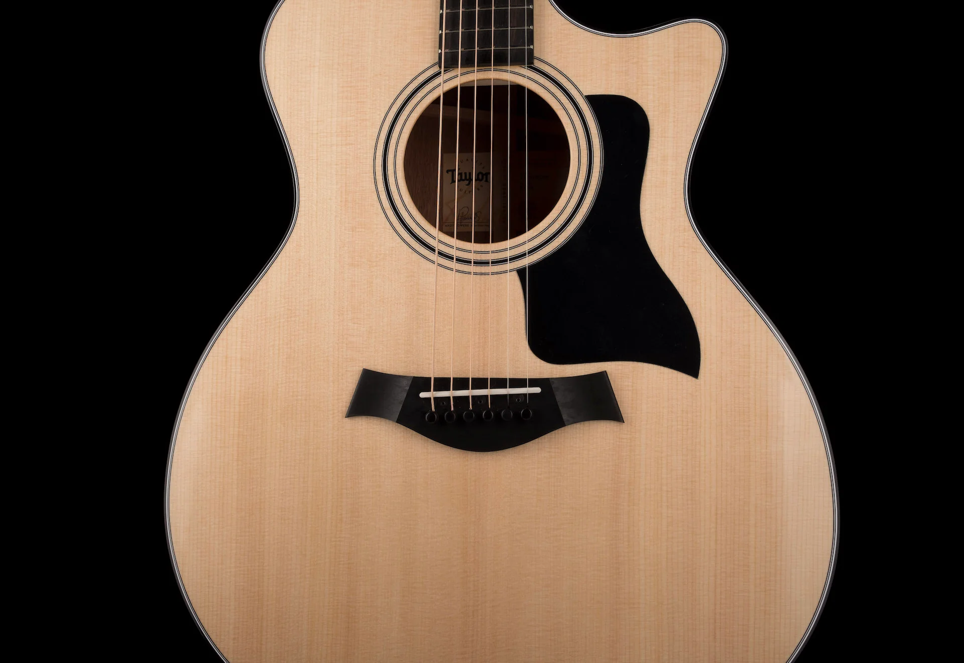Taylor 314ce Grand Auditorium Acoustic Electric Guitar With Case - Demo - Image 7