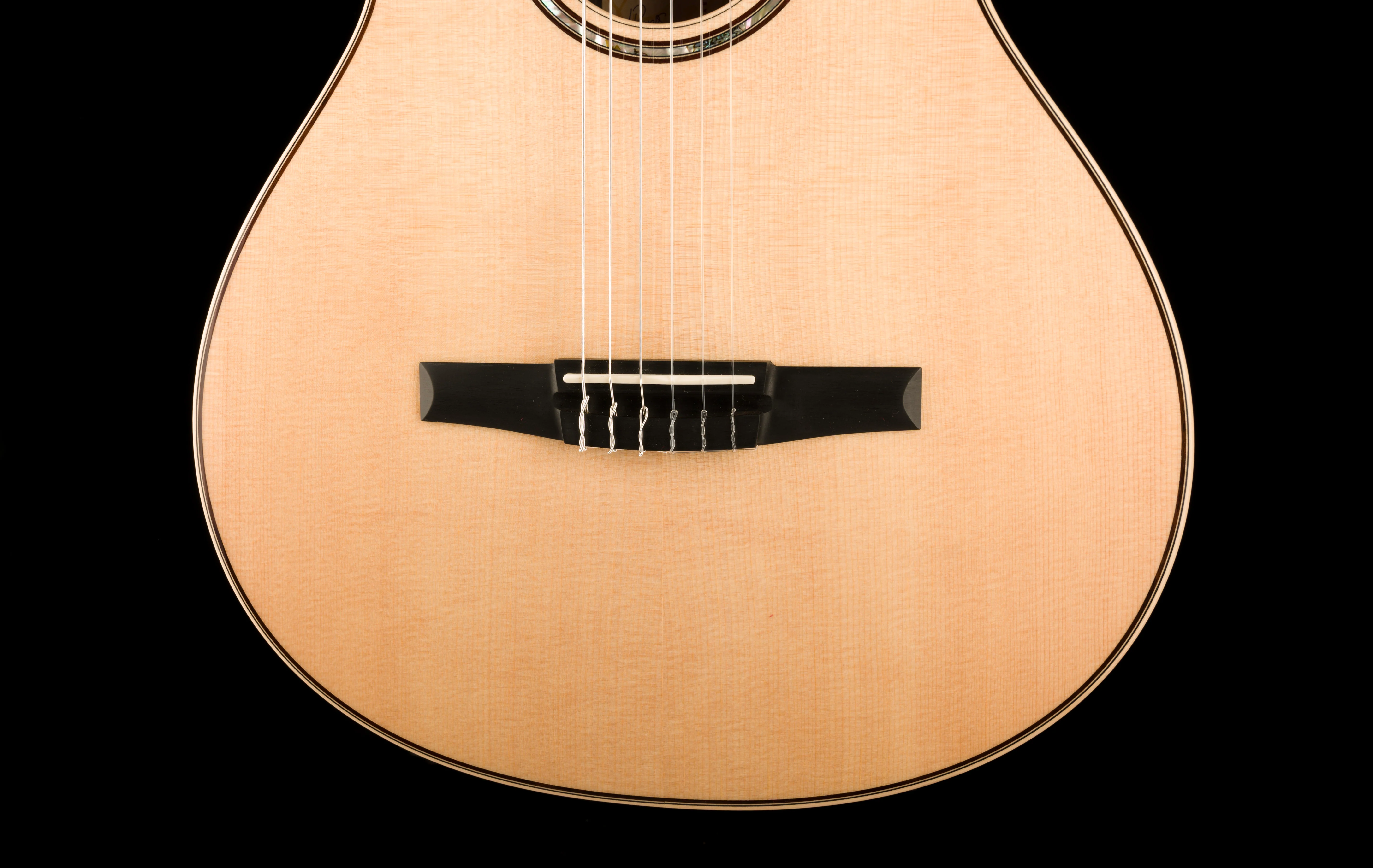 Taylor 812ce-N Grand Concert Nylon String Acoustic Electric Guitar with Case - Image 6