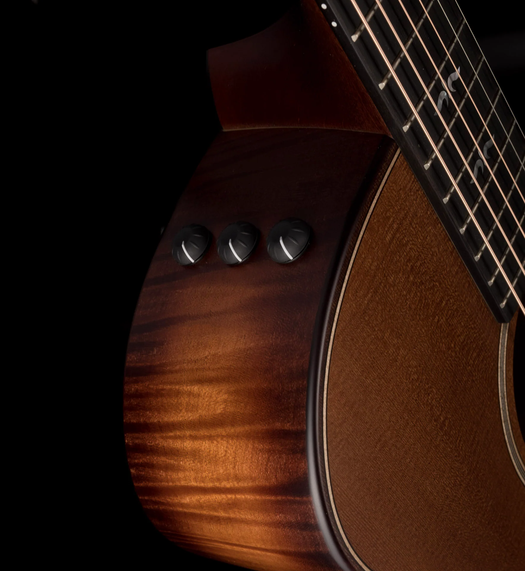 Taylor Builder's Edition 614ce Wild Honey Burst Acoustic Electric Guitar W/ Case - Demo - Image 10