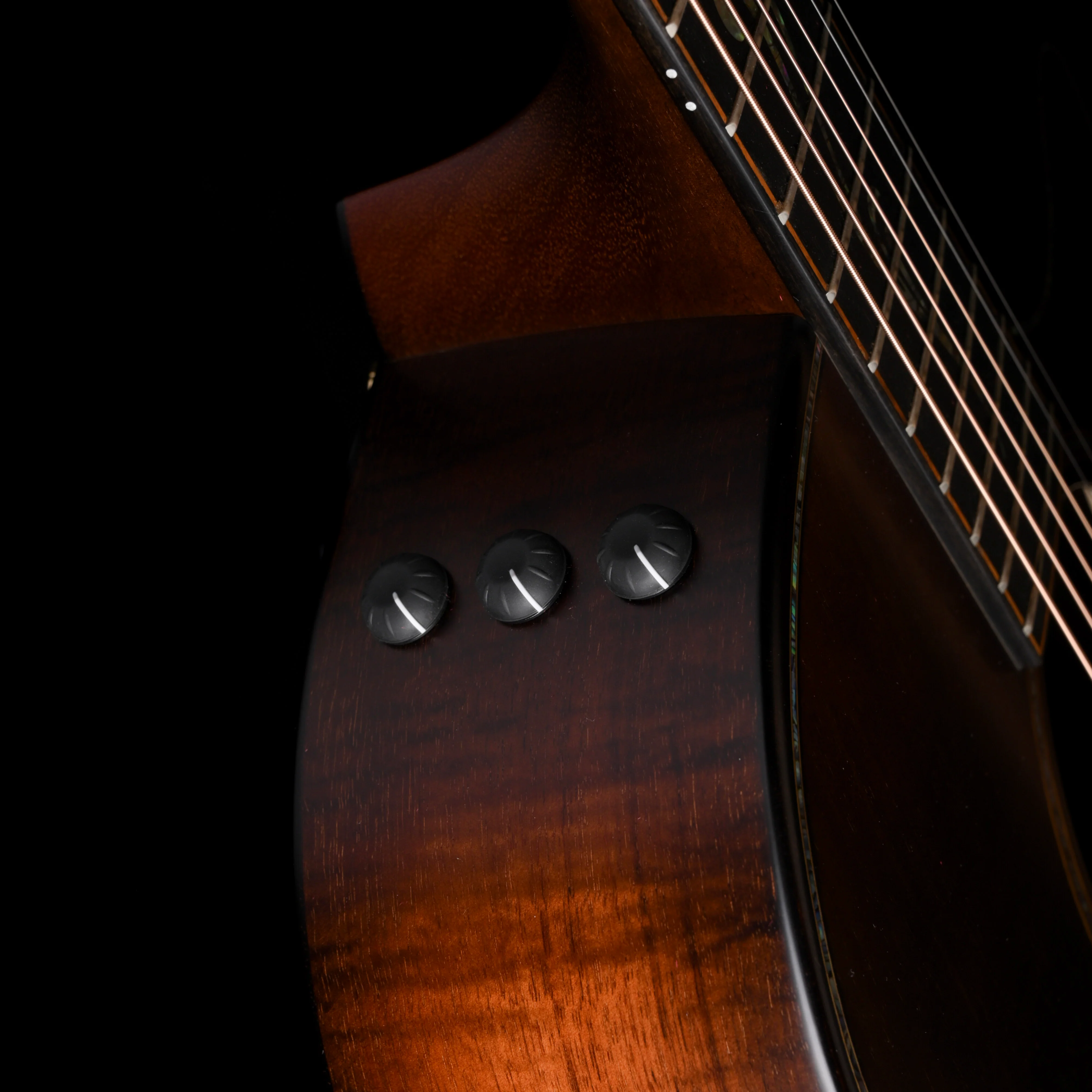 Taylor Builder's Edition K24ce Koa Grand Auditorium Kona Burst Acoustic Electric Guitar - Image 8