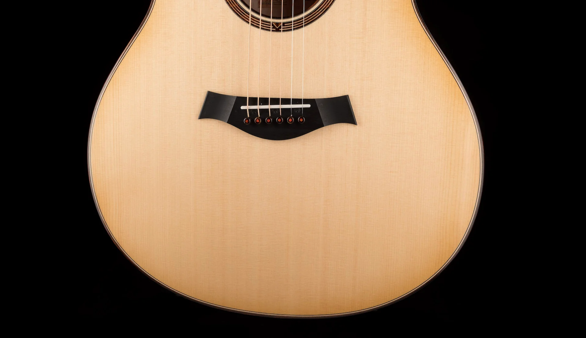 Taylor Custom Grand Orchestra Quilted Big Leaf Maple and Lutz Spruce Catch # 30 With Case - Image 6