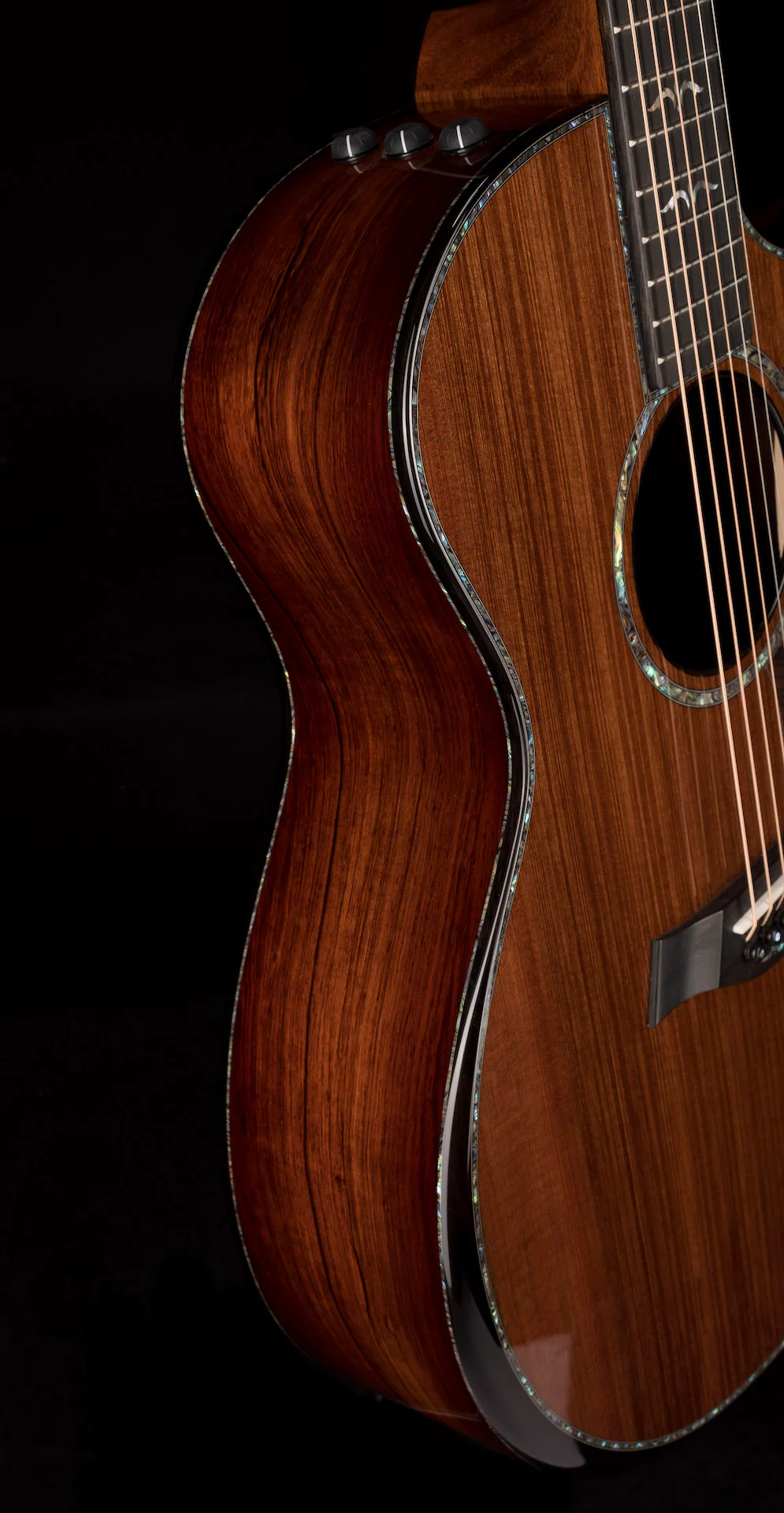 Taylor Custom Grand Auditorium Presentation/900 Series Honduran Rosewood and Sinker Mahogany With Case - Image 9