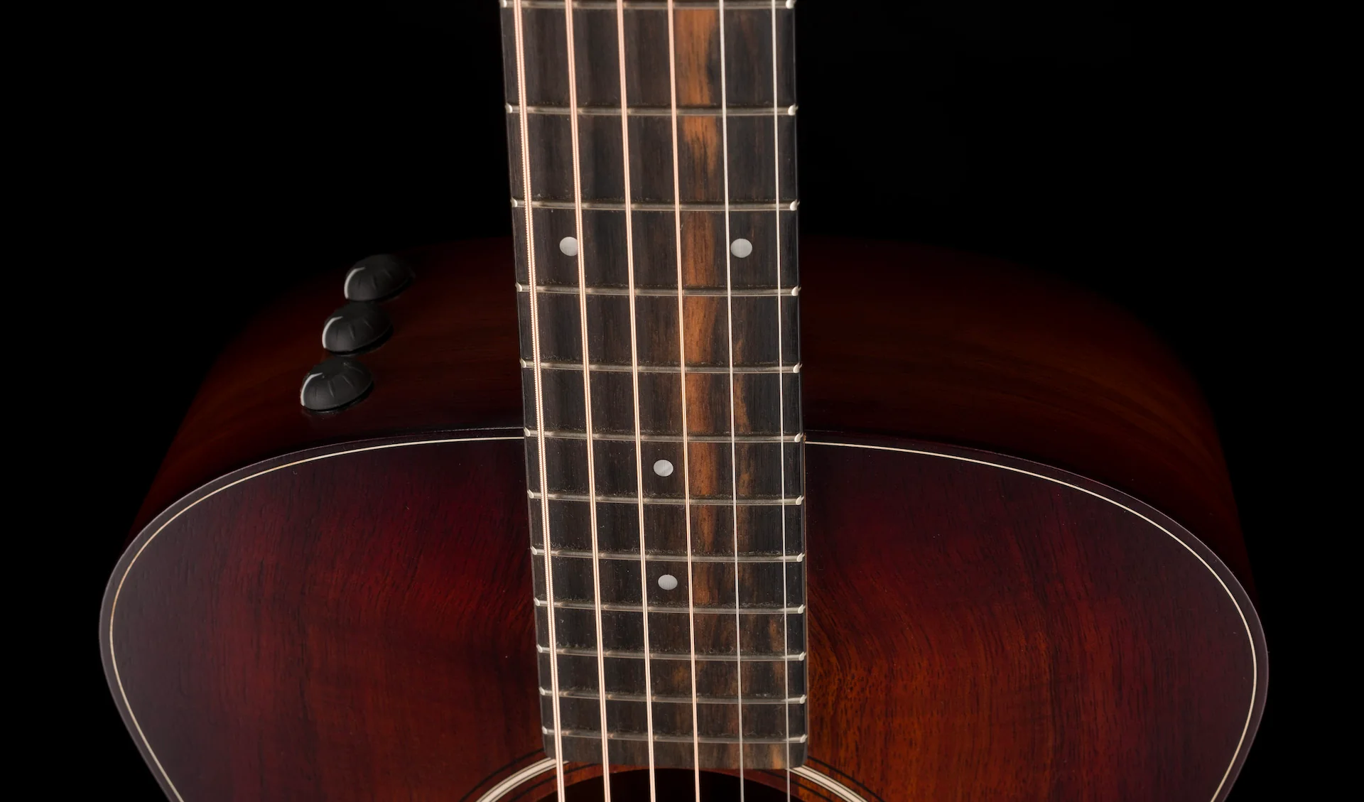 Taylor GS Mini-e Koa Plus Acoustic Electric Guitar With Aerocase - Image 4