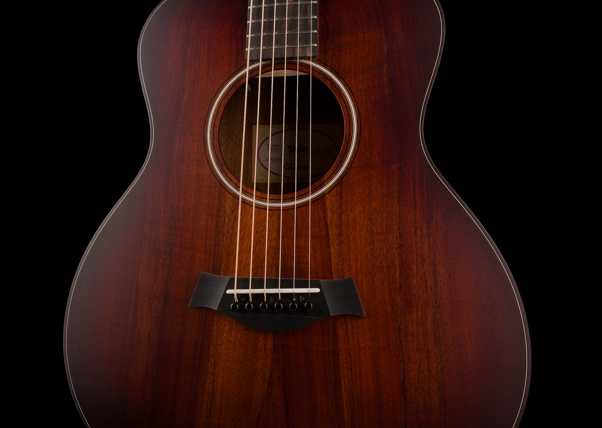 Taylor GS Mini-e Koa Plus Acoustic Electric Guitar With Aerocase - Image 7