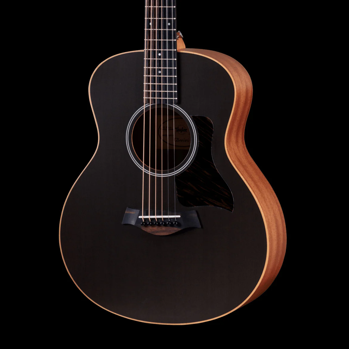 Taylor GS Mini-e Special Edition Transparent Black Acoustic Electric Guitar With Gig Bag