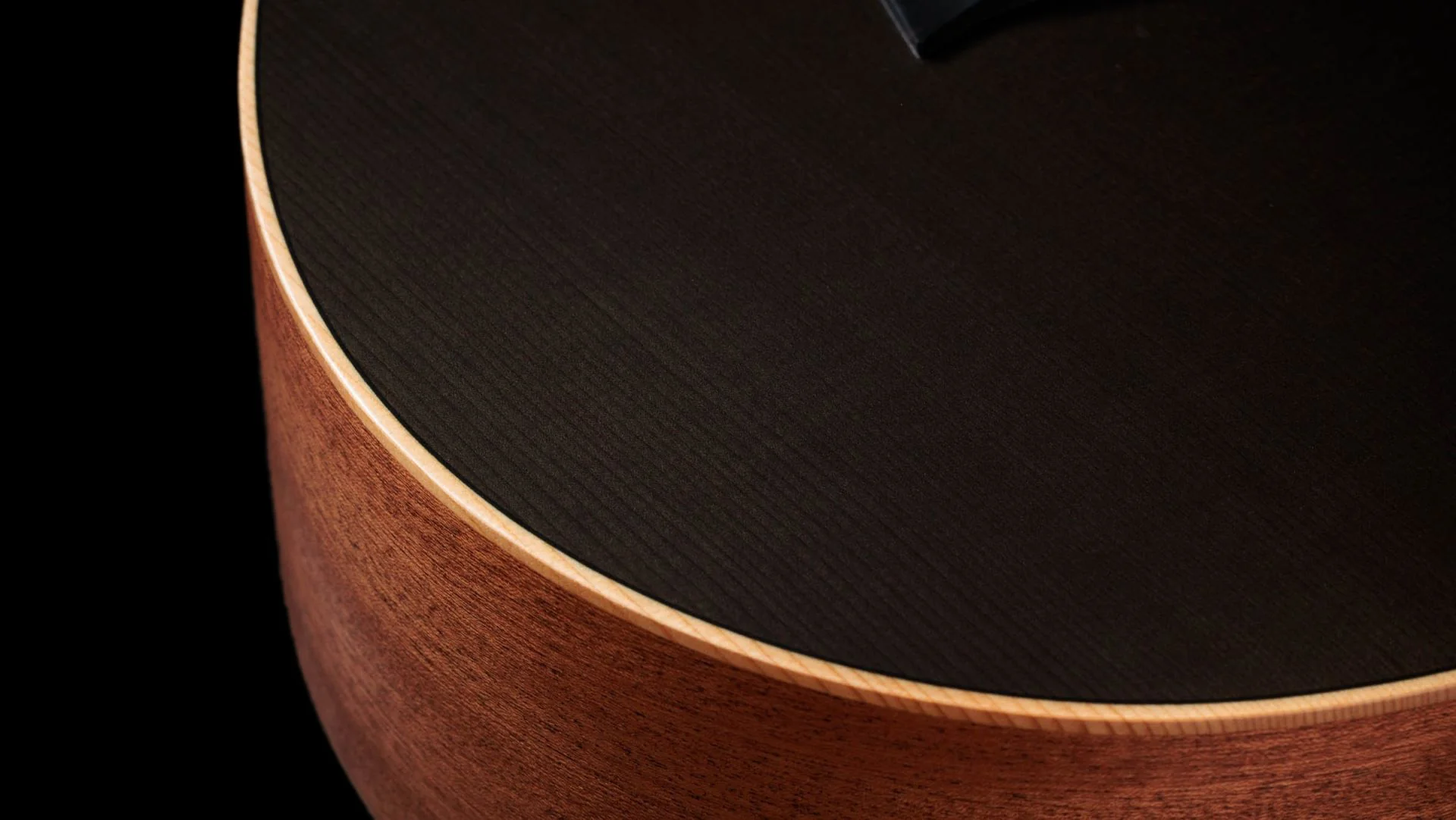 Taylor GS Mini-e Special Edition Transparent Black Acoustic Electric Guitar With Gig Bag - Image 7