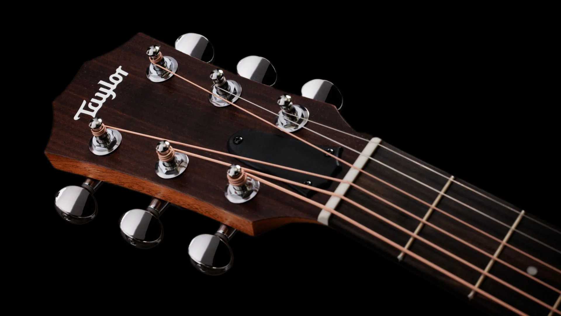 Taylor GS Mini-e Special Edition Transparent Black Acoustic Electric Guitar With Gig Bag - Image 9