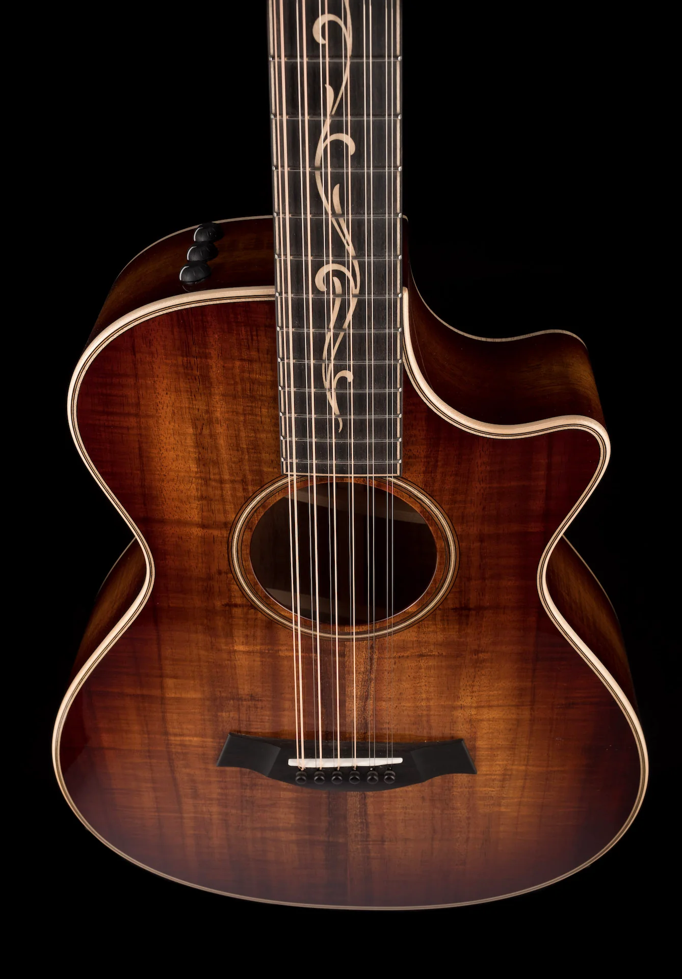 Taylor K62ce LTD Koa 12-string Acoustic Electric Guitar With Case - Image 4