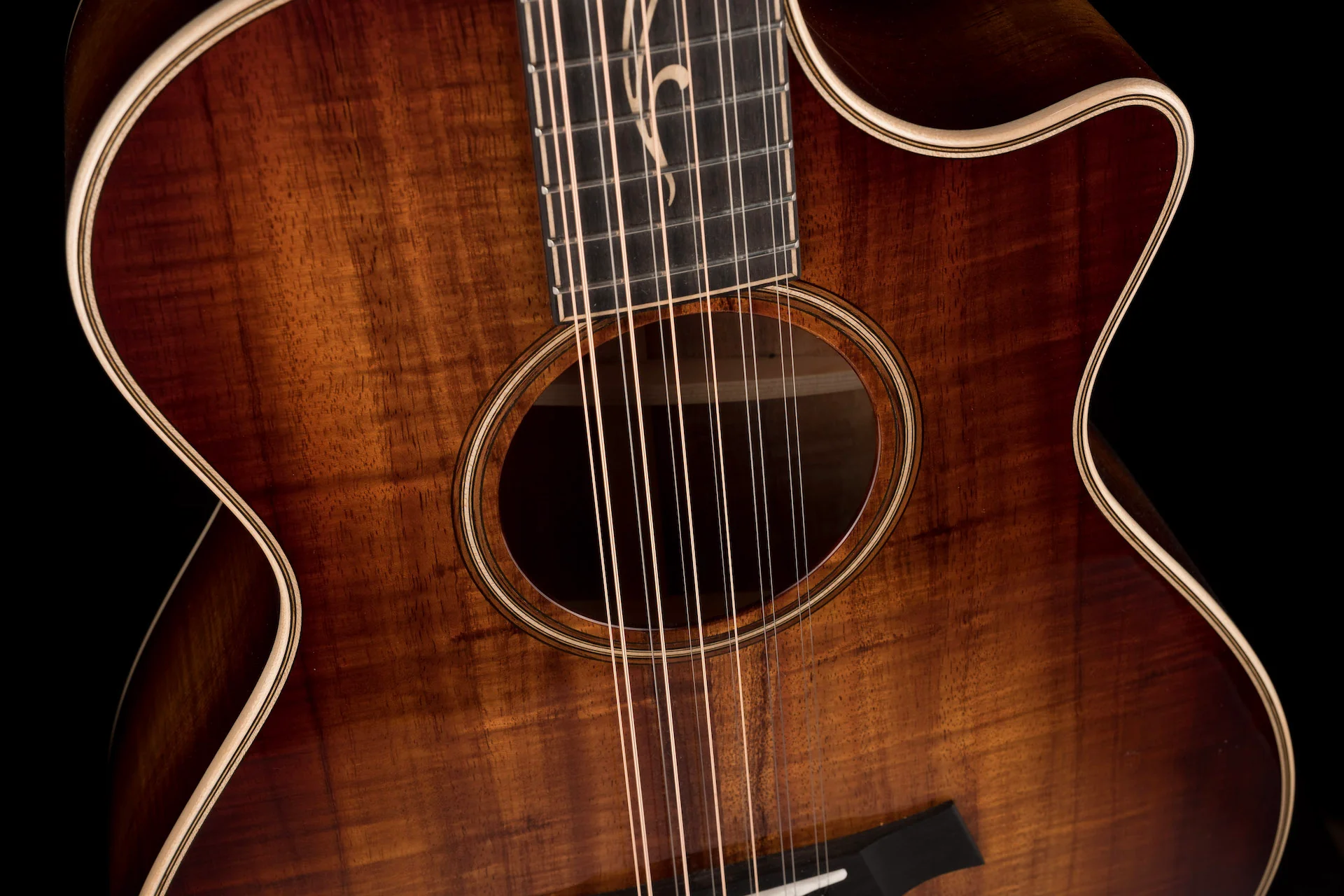 Taylor K62ce LTD Koa 12-string Acoustic Electric Guitar With Case - Image 7