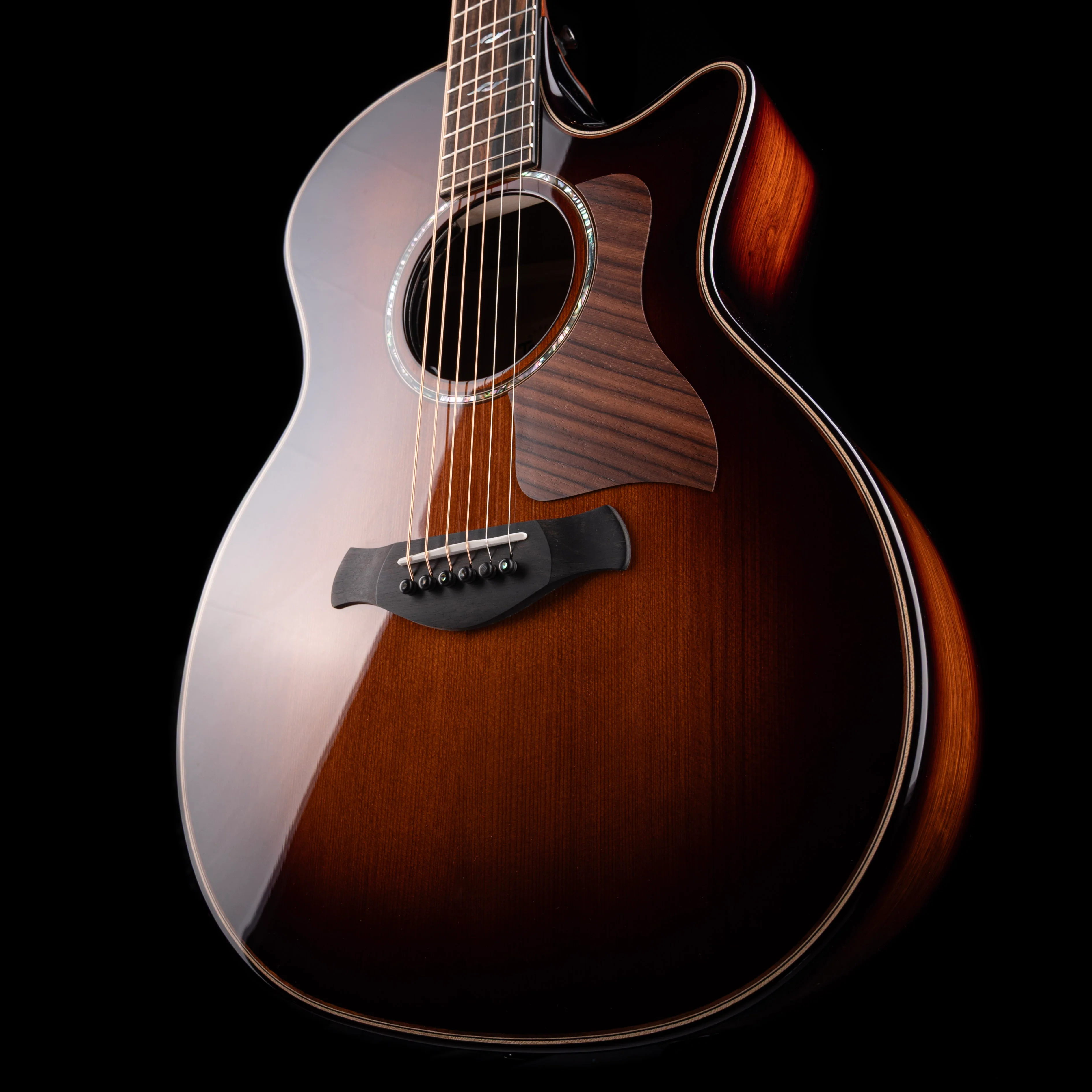 Taylor Next Generation Builder's Edition 814ce Shaded Edgeburst Acoustic Electric Guitar With Case - Image 11