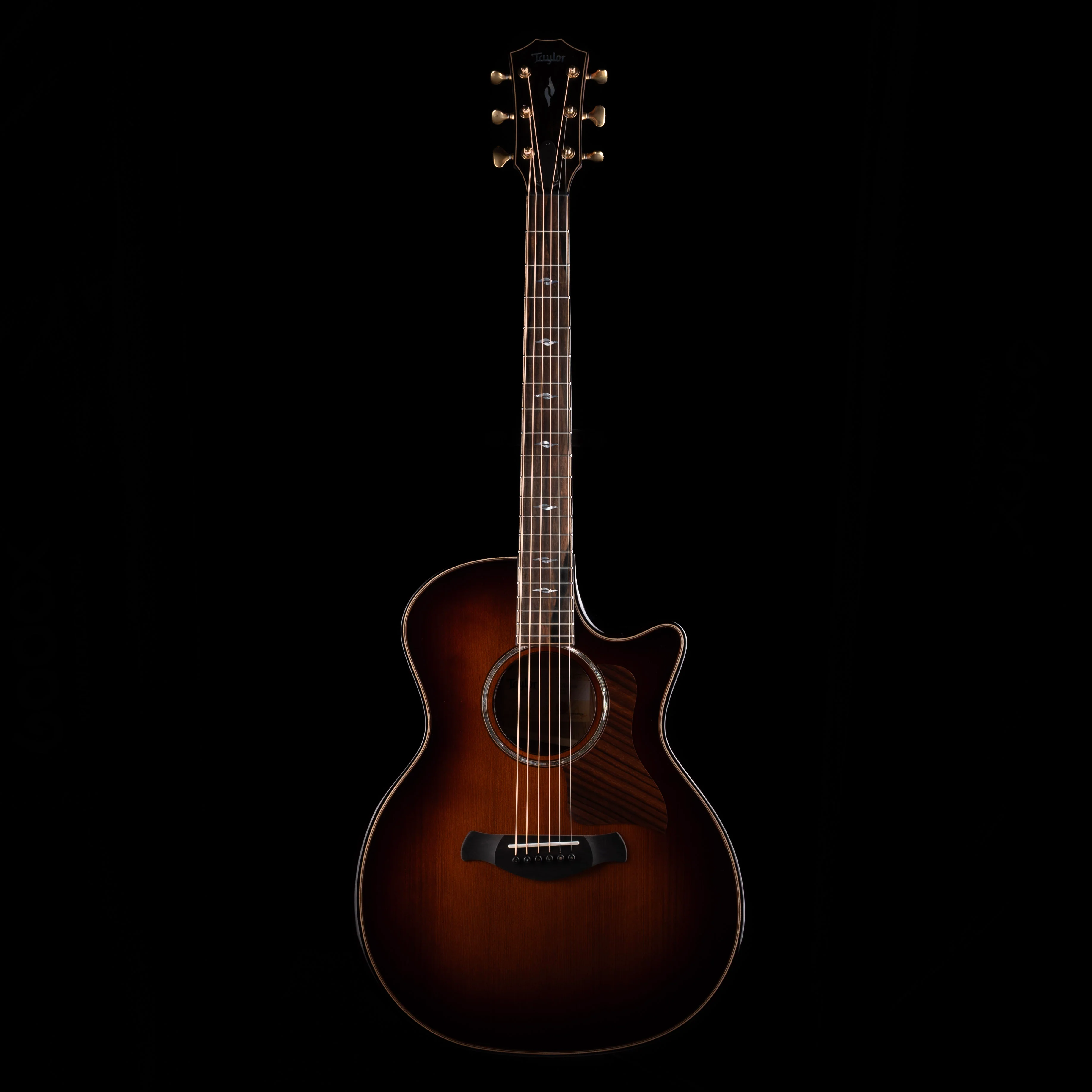 Taylor Next Generation Builder's Edition 814ce Shaded Edgeburst Acoustic Electric Guitar With Case - Image 3