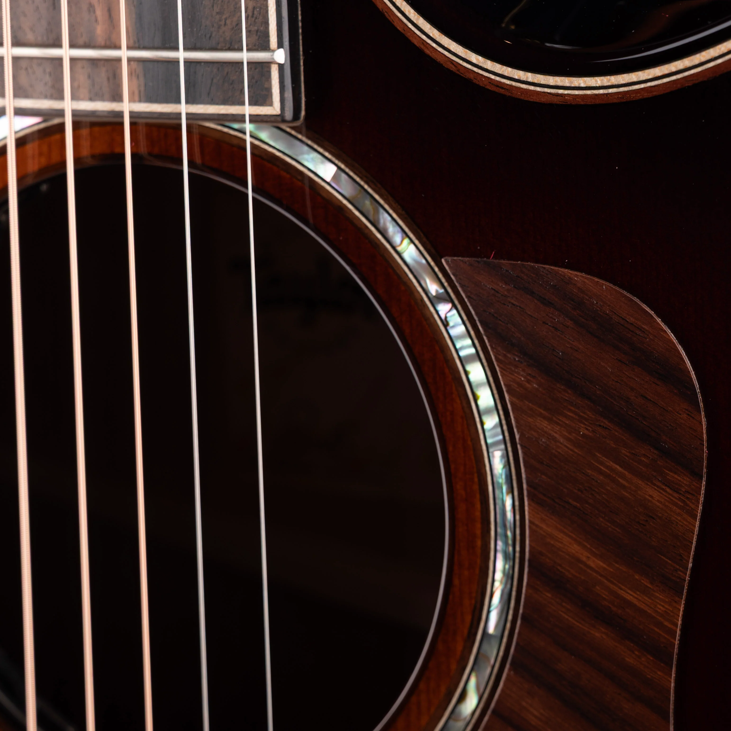 Taylor Next Generation Builder's Edition 814ce Shaded Edgeburst Acoustic Electric Guitar With Case - Image 6