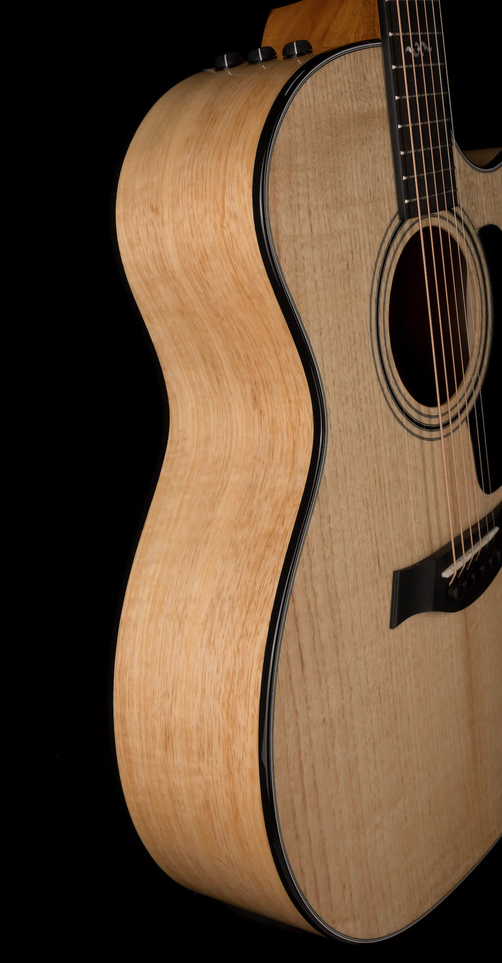 Taylor Urban Ash 424CE LTD Acoustic Electric Guitar With Case - Image 9