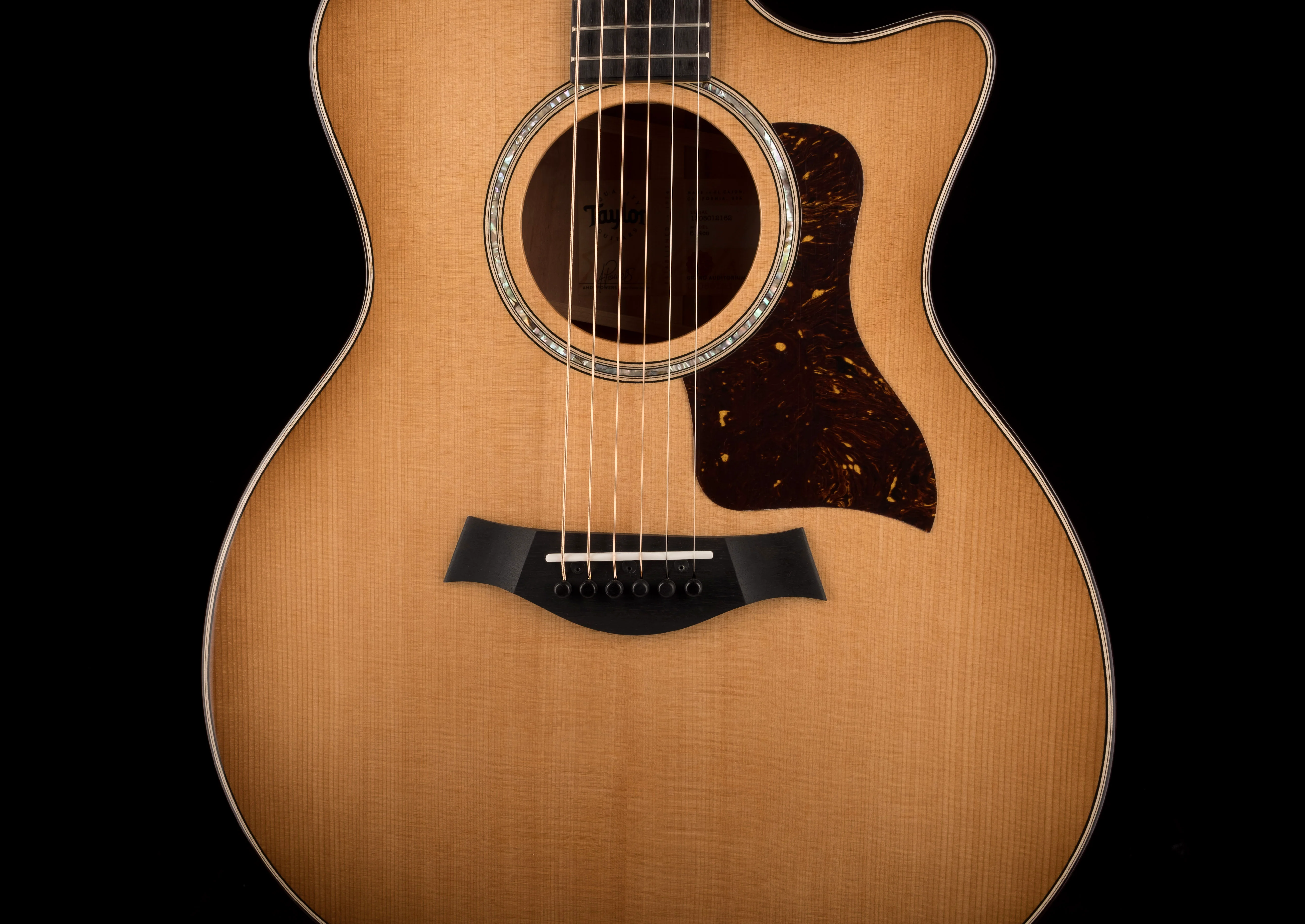 Taylor Urban Ironbark 514ce Acoustic Electric Guitar With Case - Demo - Image 7
