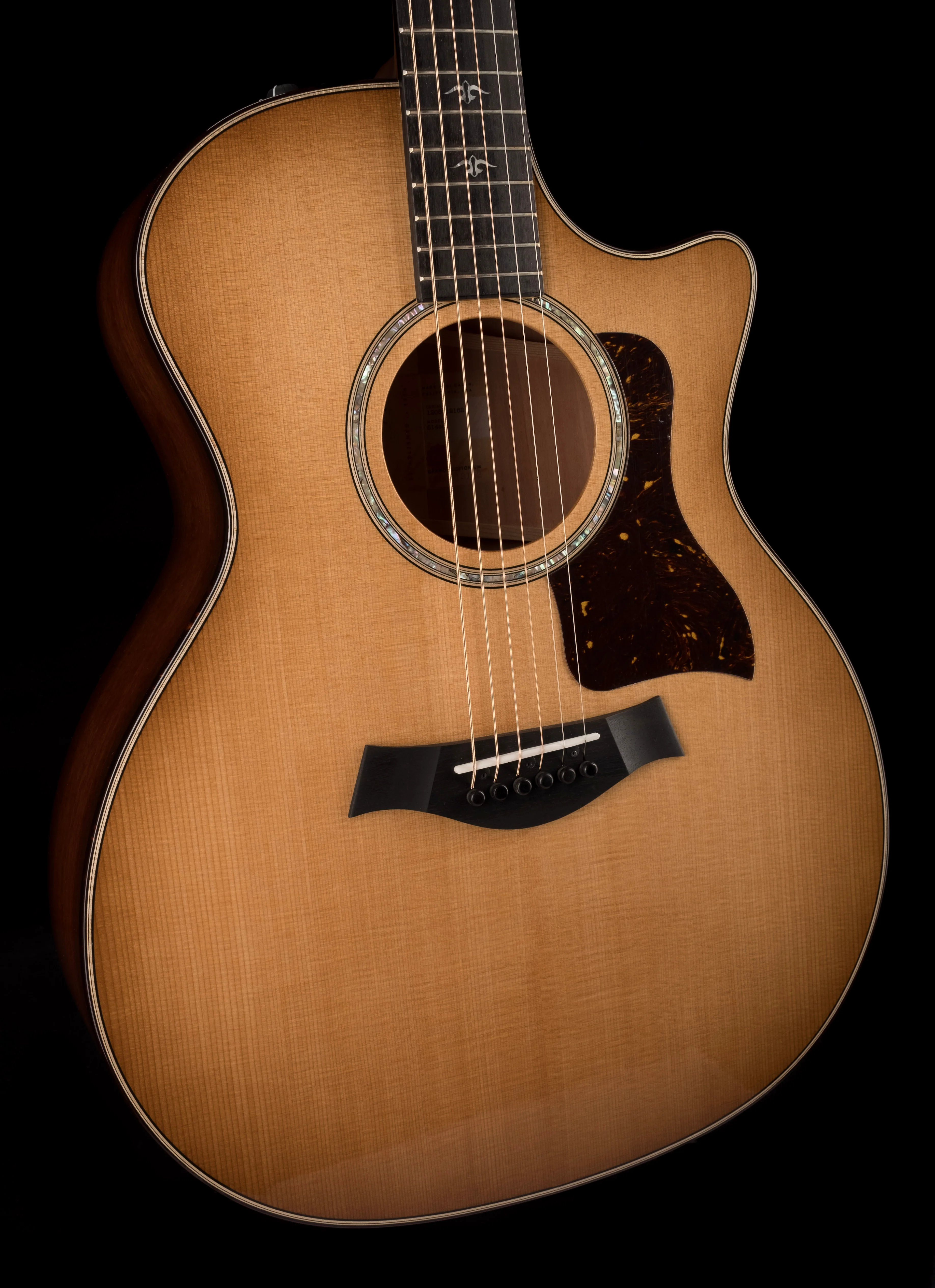 Taylor Urban Ironbark 514ce Acoustic Electric Guitar With Case - Demo - Image 9