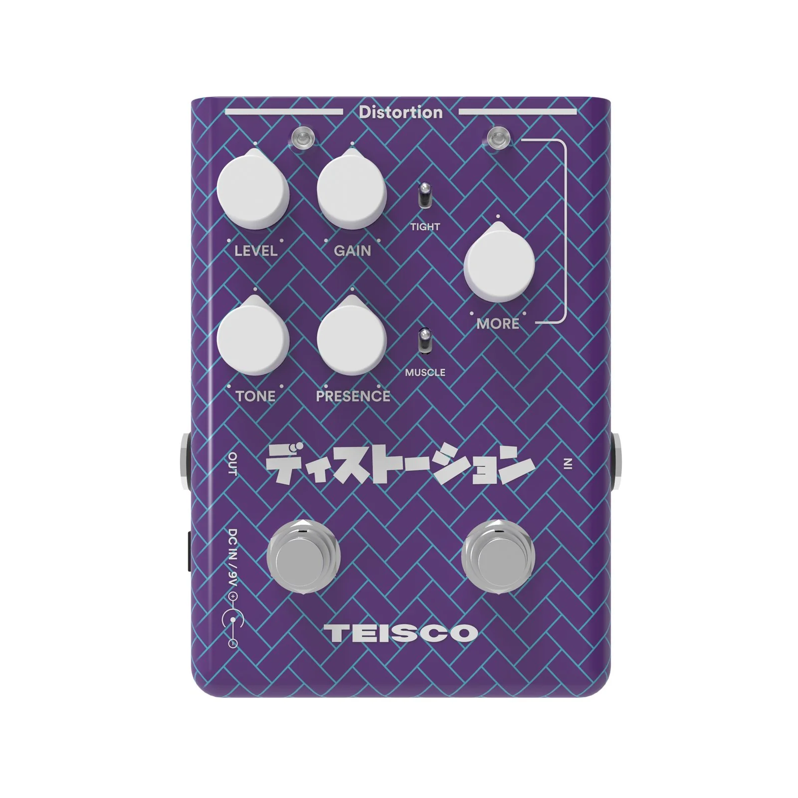 Teisco Distortion Guitar Effect Pedal - Image 2