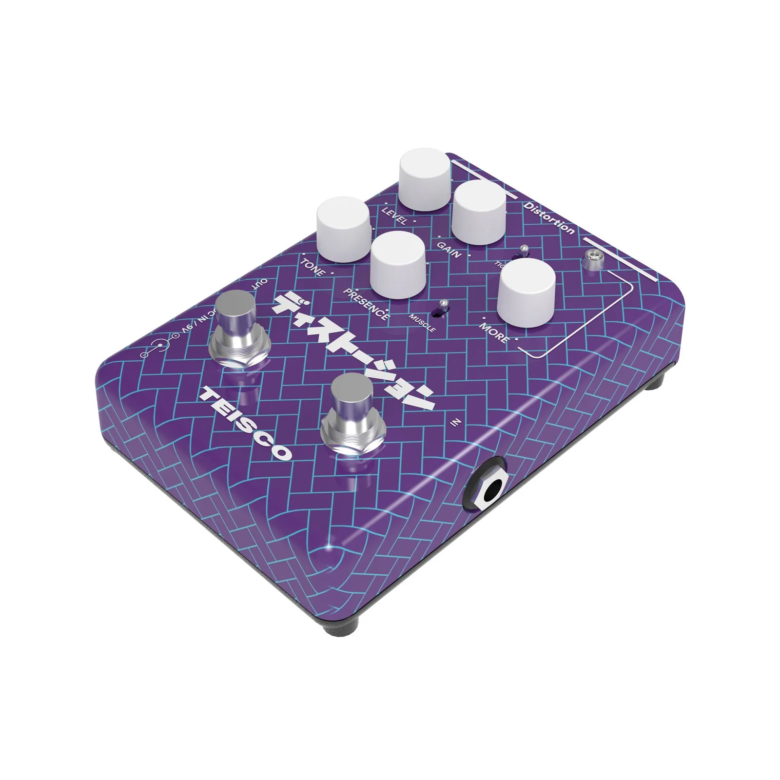 Teisco Distortion Guitar Effect Pedal - Image 3