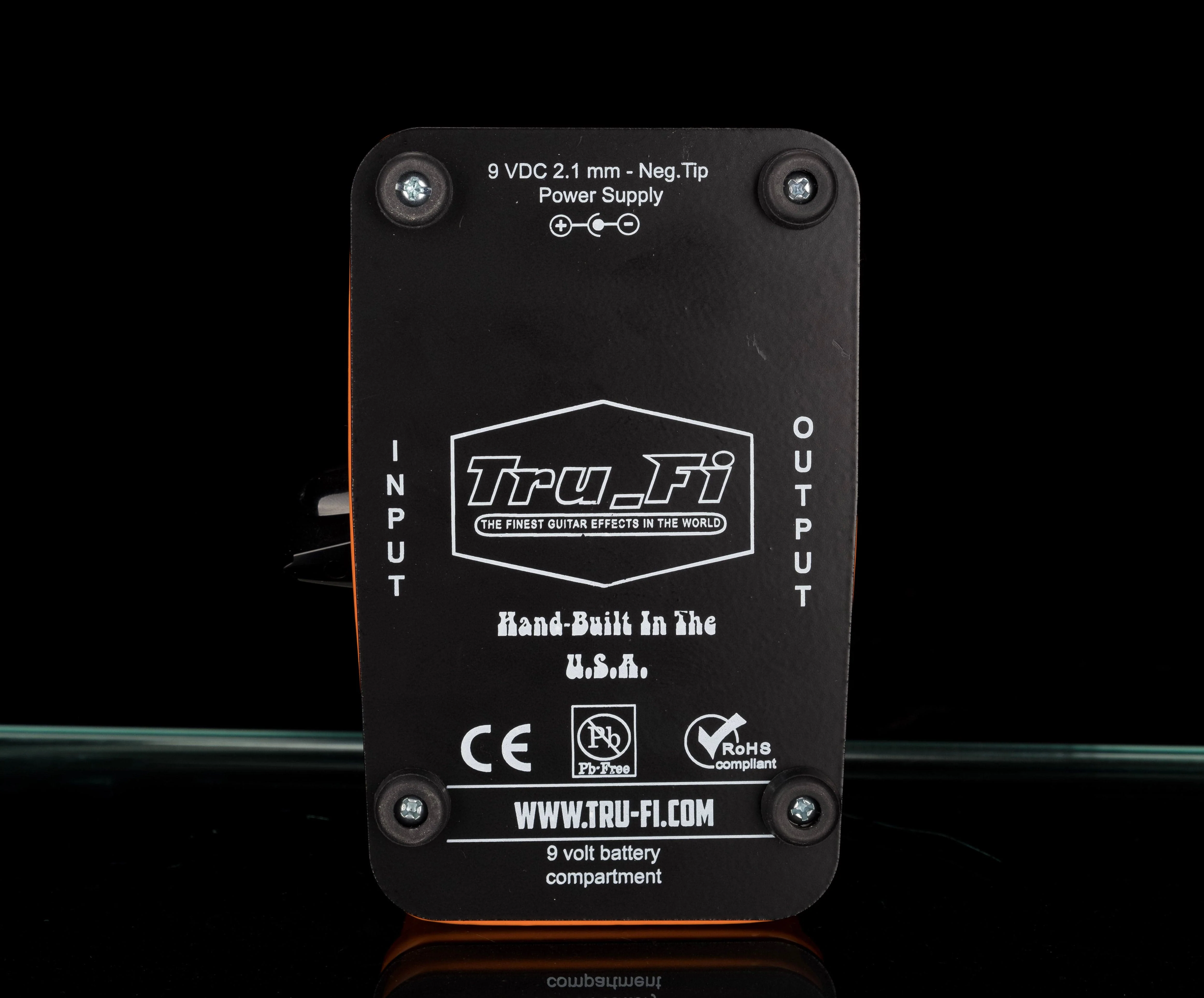 Tru-Fi Colordriver 9 Volt Version Overdrive Fuzz Guitar Pedal Orange - Image 2