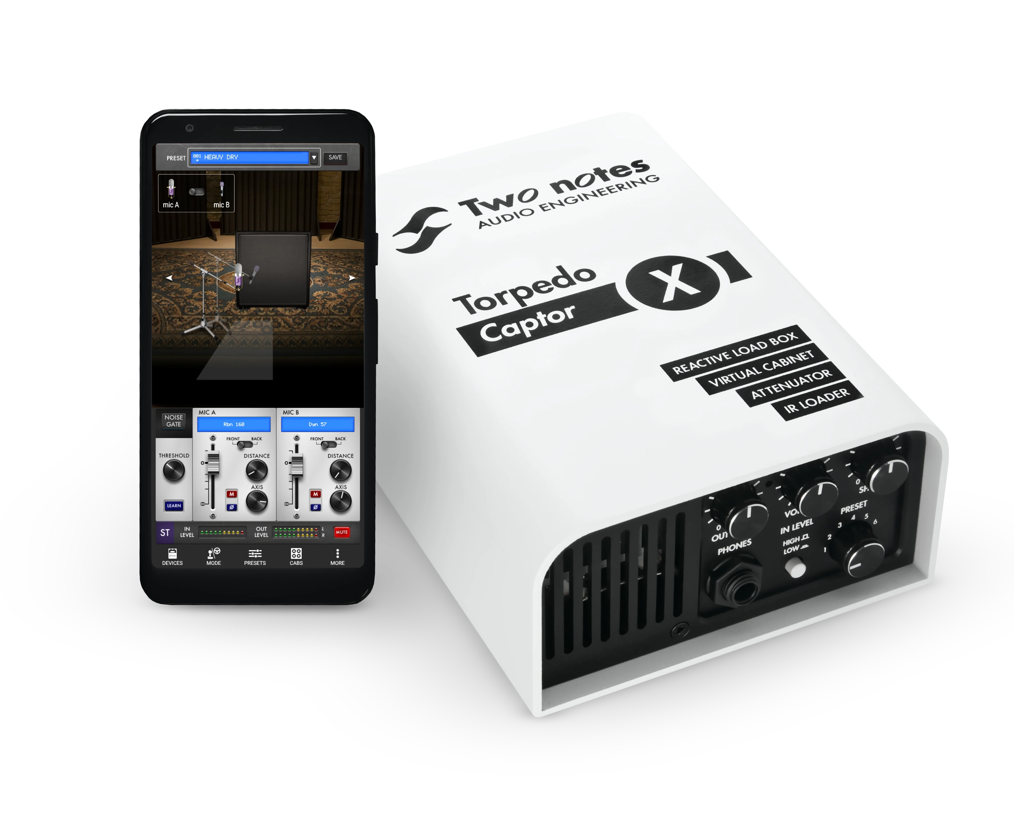 Two Notes Torpedo Captor X (16) Reactive Loadbox DI and Attenuator-16-ohm - Image 5
