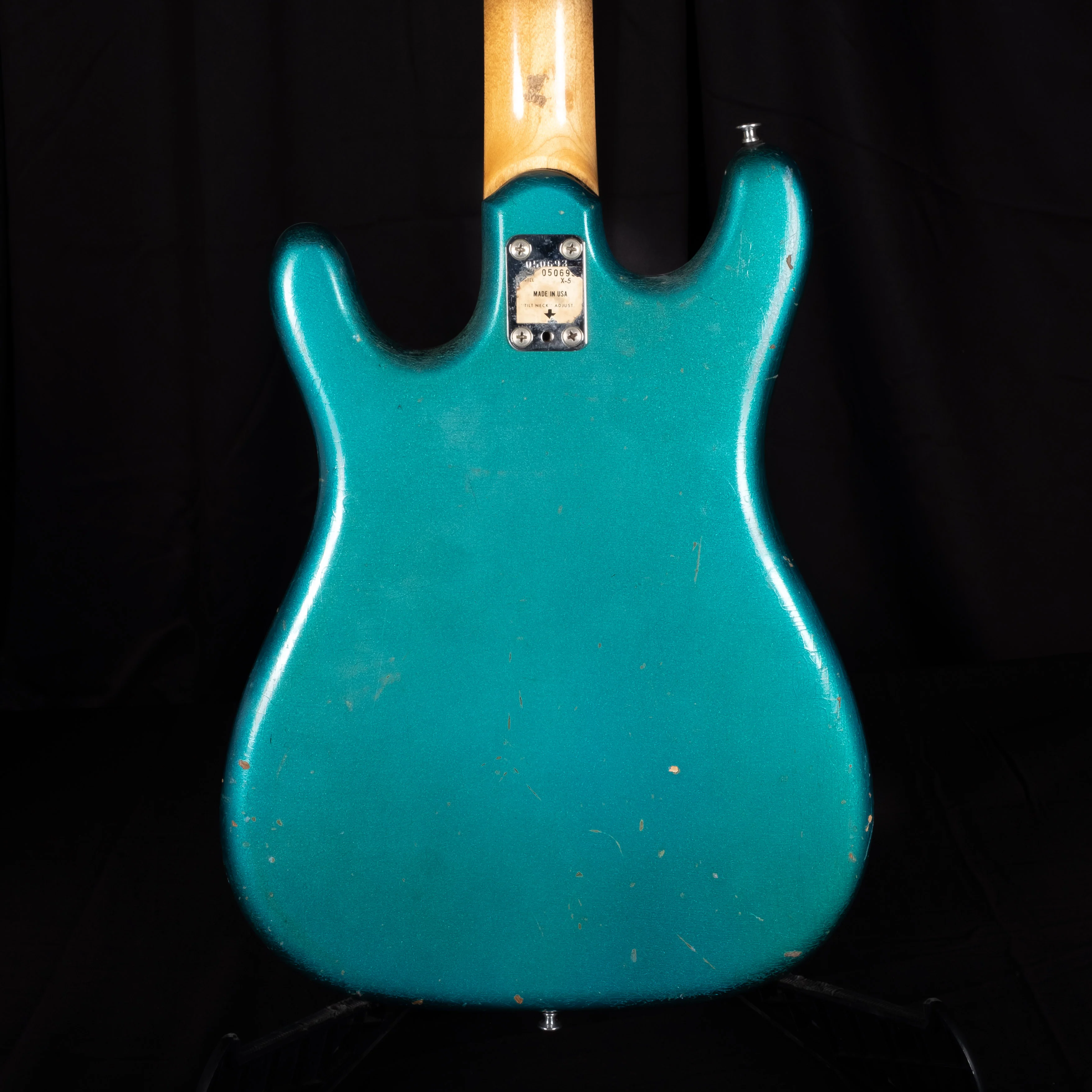 Used 1960 Magnatone Zephyr Electric Guitar Owned/Played by Billie Joe Armstrong of Green Day - Image 11