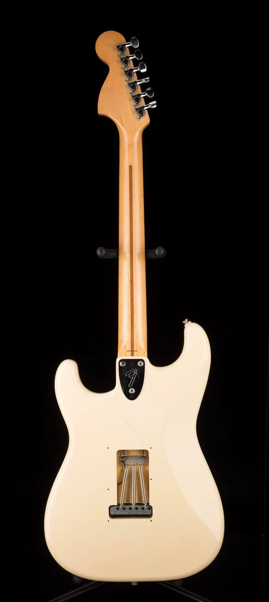 Vintage 1985 Fender ‘72 Reissue ST72-70 Stratocaster MIJ E-Series Olympic White With HSC - Image 15