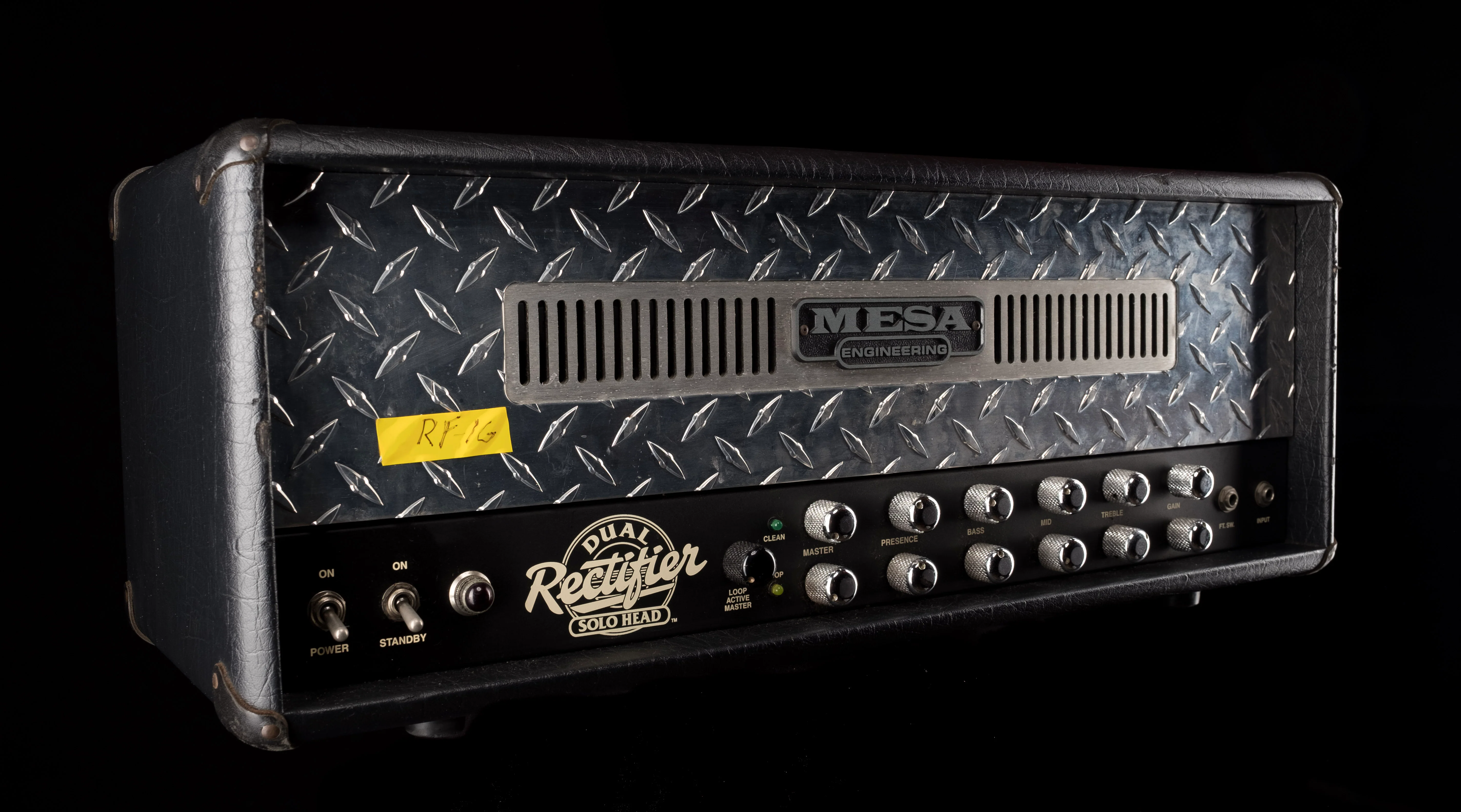 Used 1991 Mesa Boogie Dual Rectifier Solo 100 Watt Amp Head With Road Case - Image 3