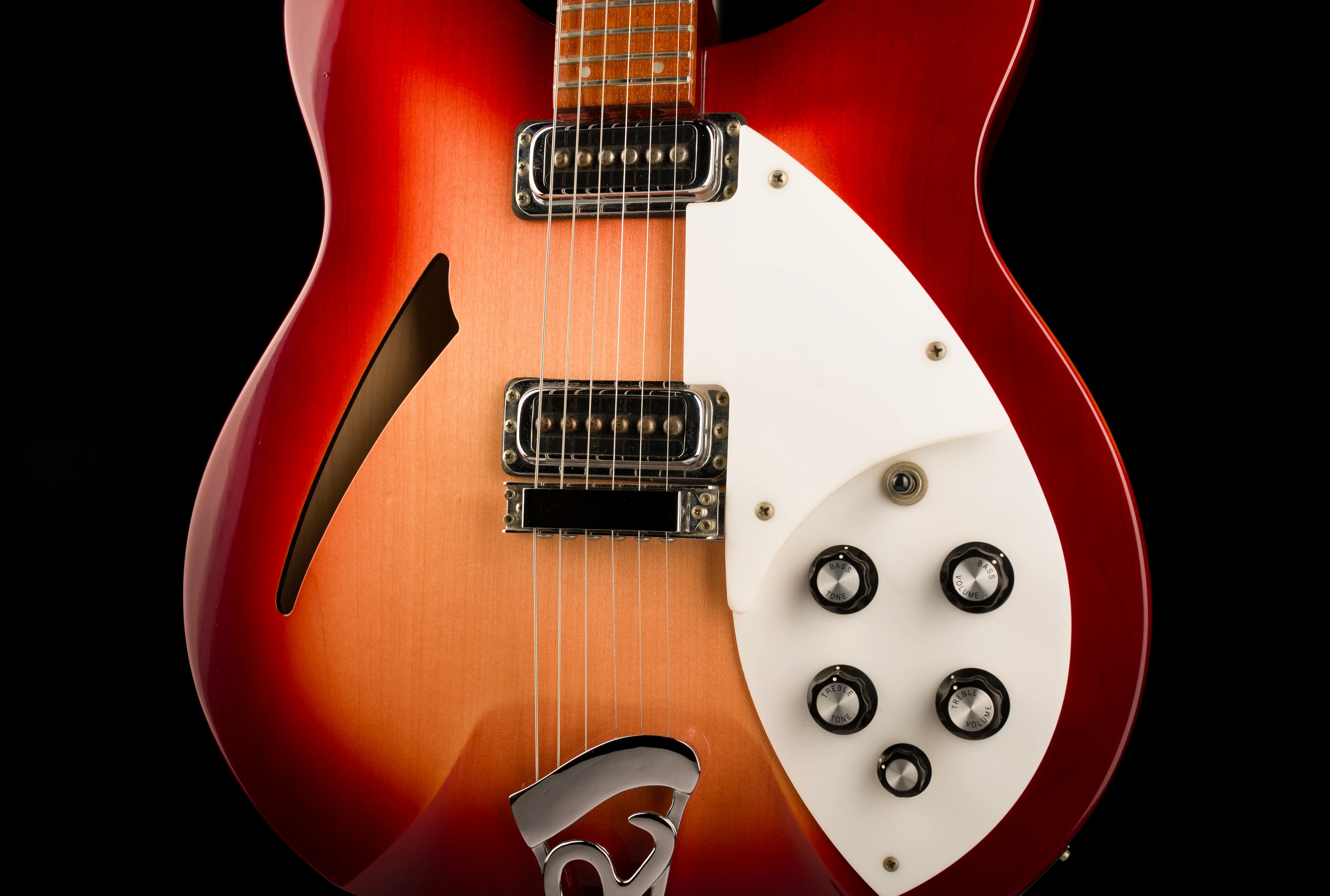 Used 1994 Rickenbacker 330FG Fireglo Semi Hollow Guitar With OHSC - Image 6