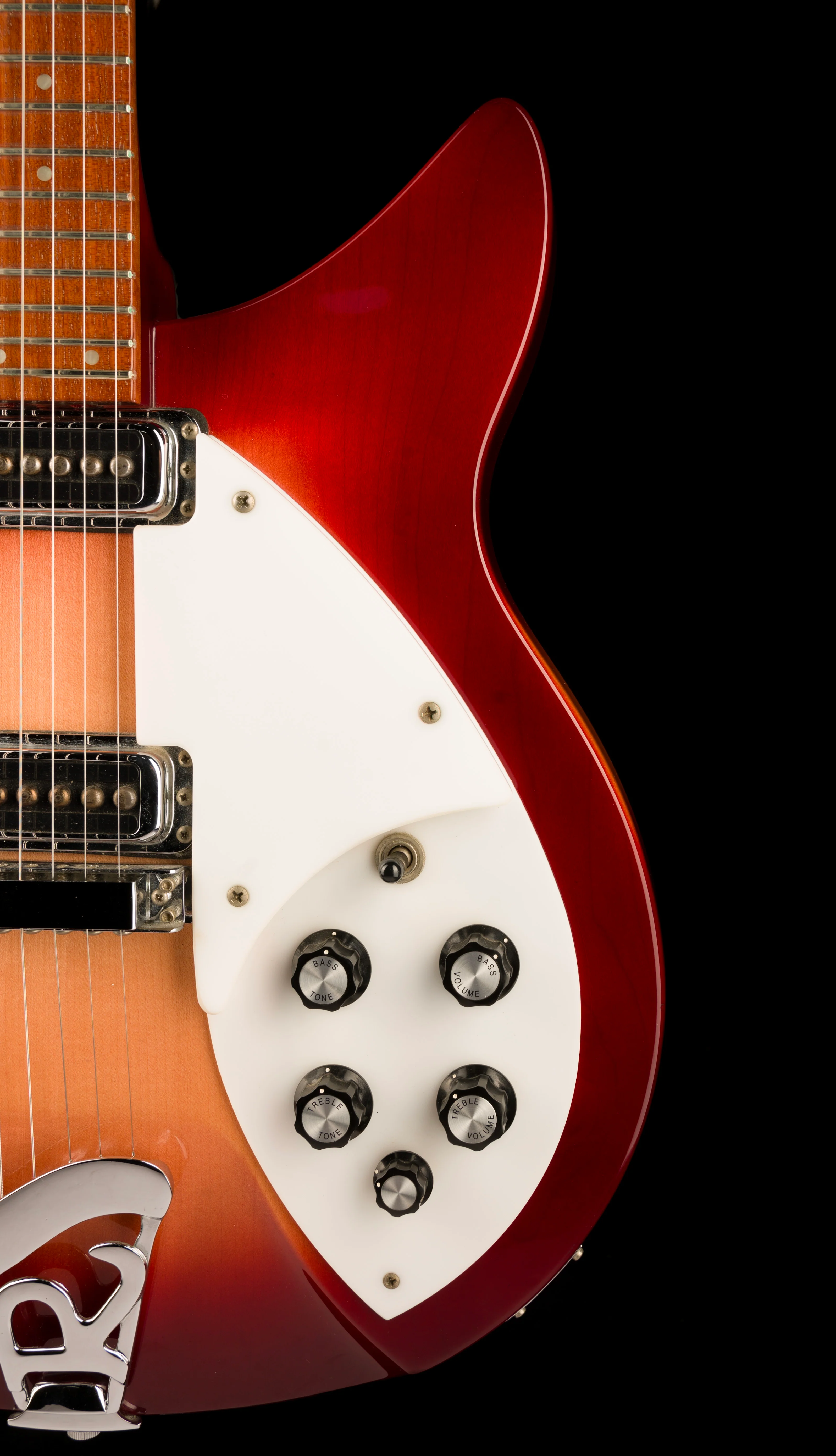 Used 1994 Rickenbacker 330FG Fireglo Semi Hollow Guitar With OHSC - Image 9