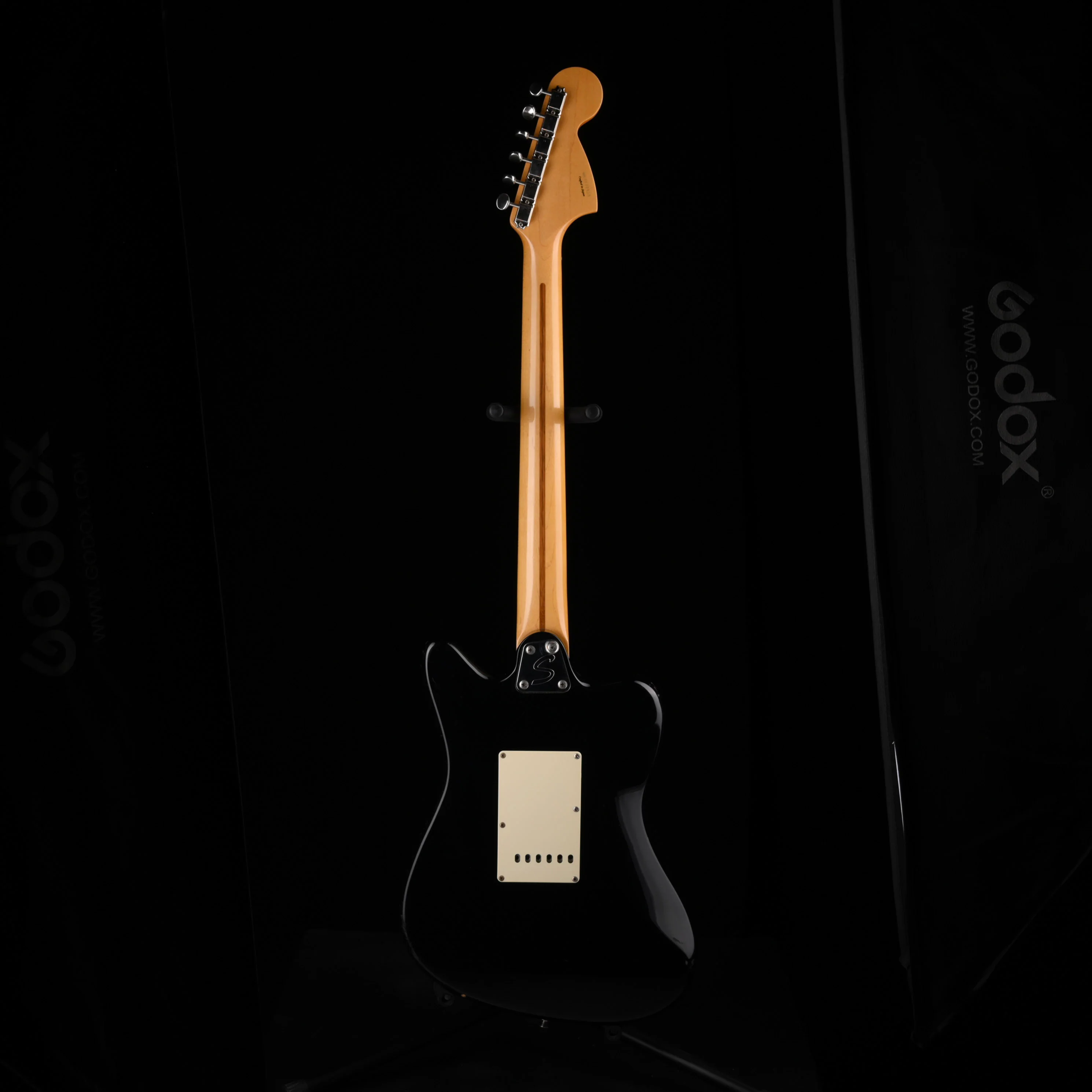Used 1997 Squier Vista Series Made In Japan Super-Sonic Black With Gig Bag - Image 7