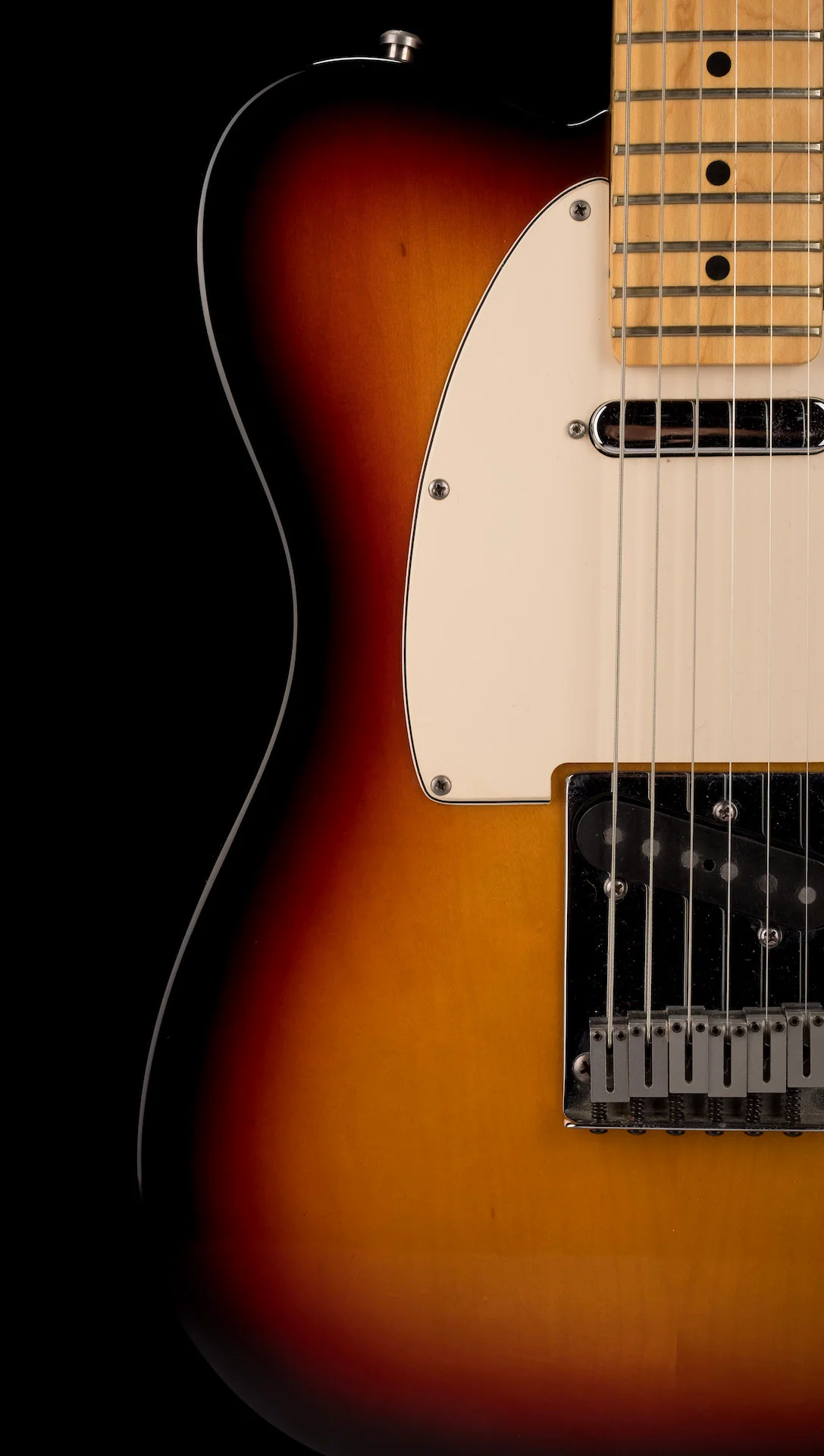 Used 1999 Fender American Standard Telecaster 3-Tone Sunburst with OHSC - Image 9
